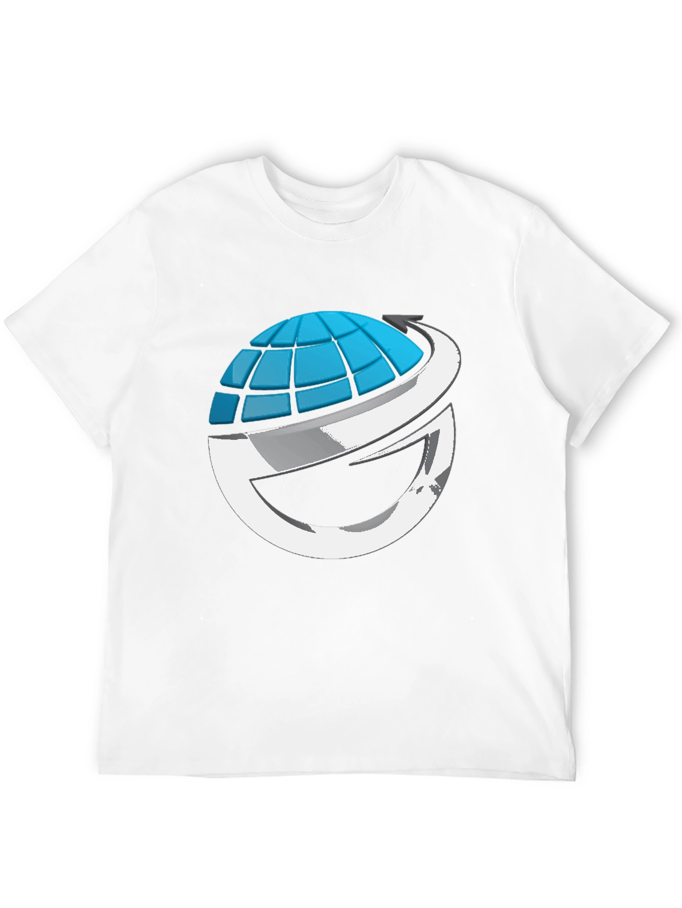 Global Vision Graphic Tee - Black Cotton Blend