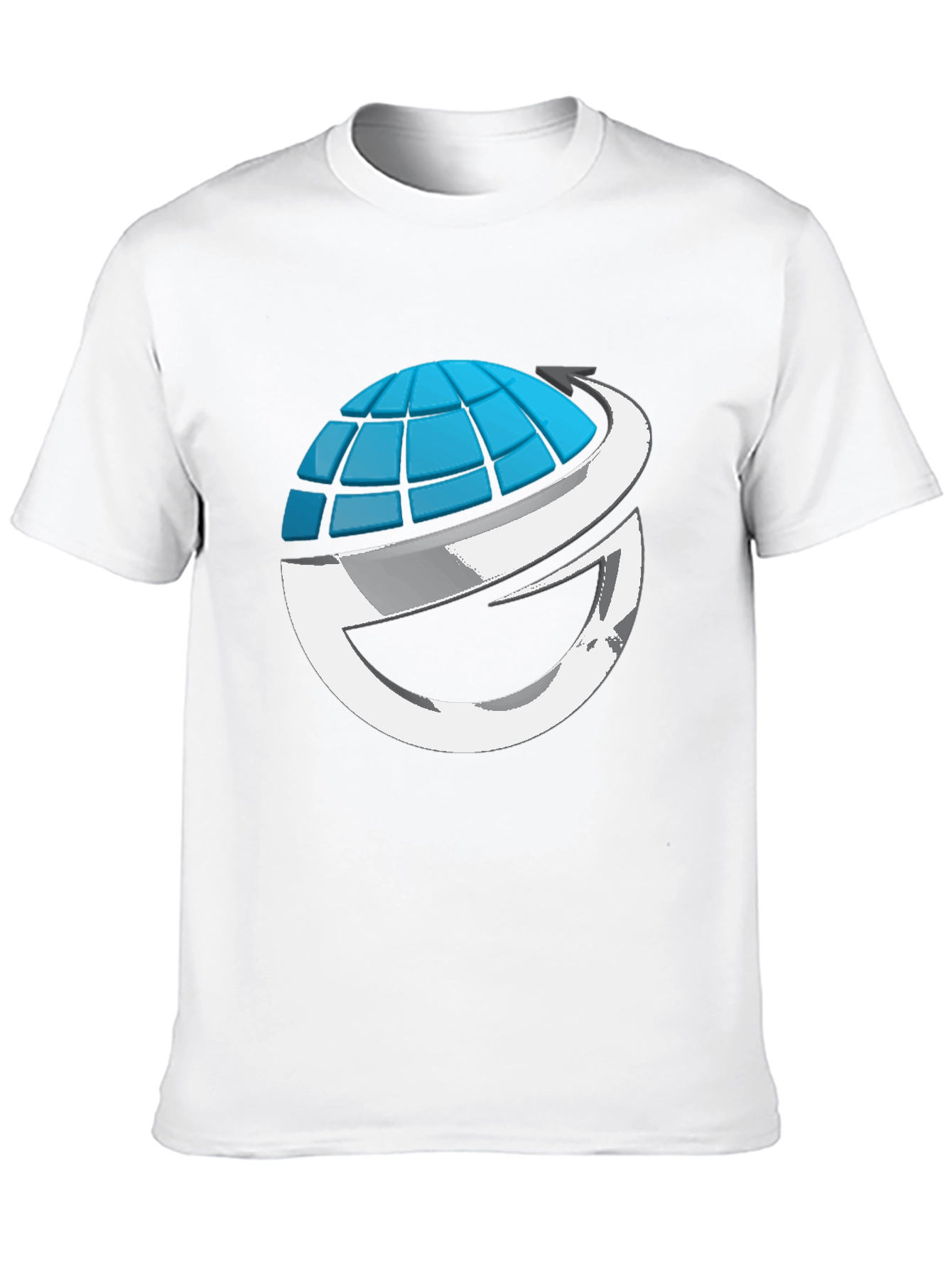 Global Vision Graphic Tee - Black Cotton Blend