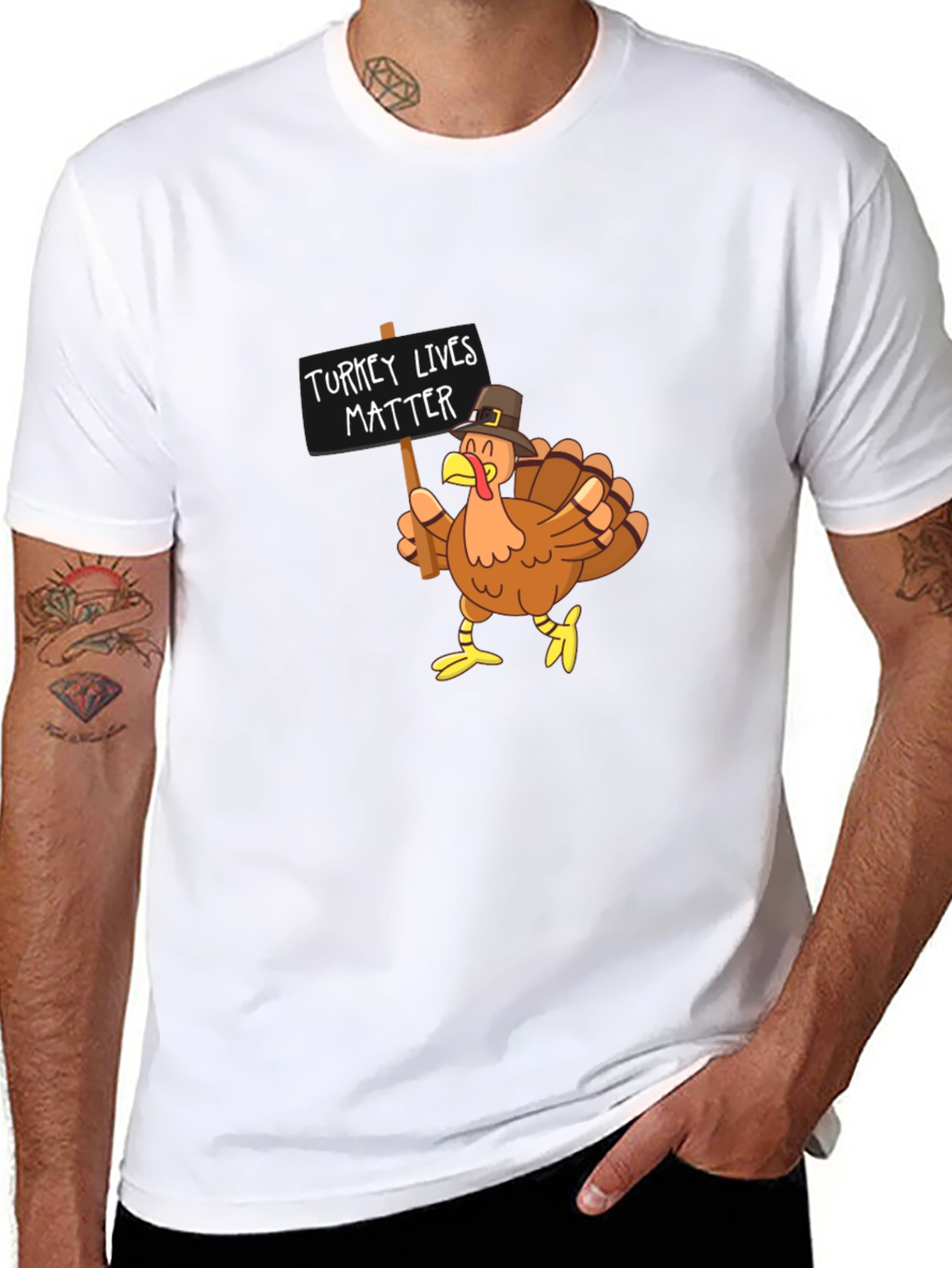 Turkey Lives Matter Graphic T-Shirt