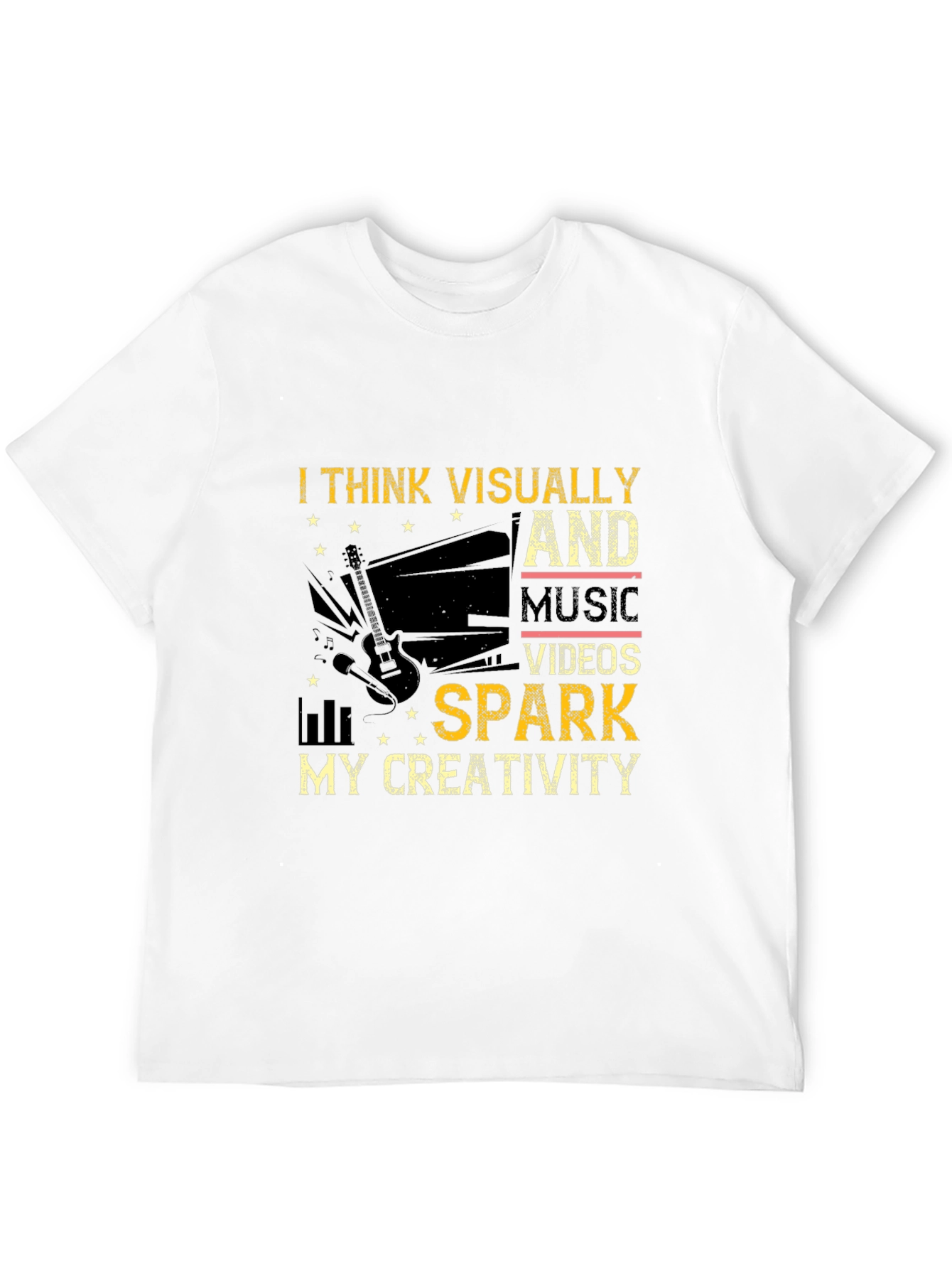 Visually Inspired Graphic T-Shirt