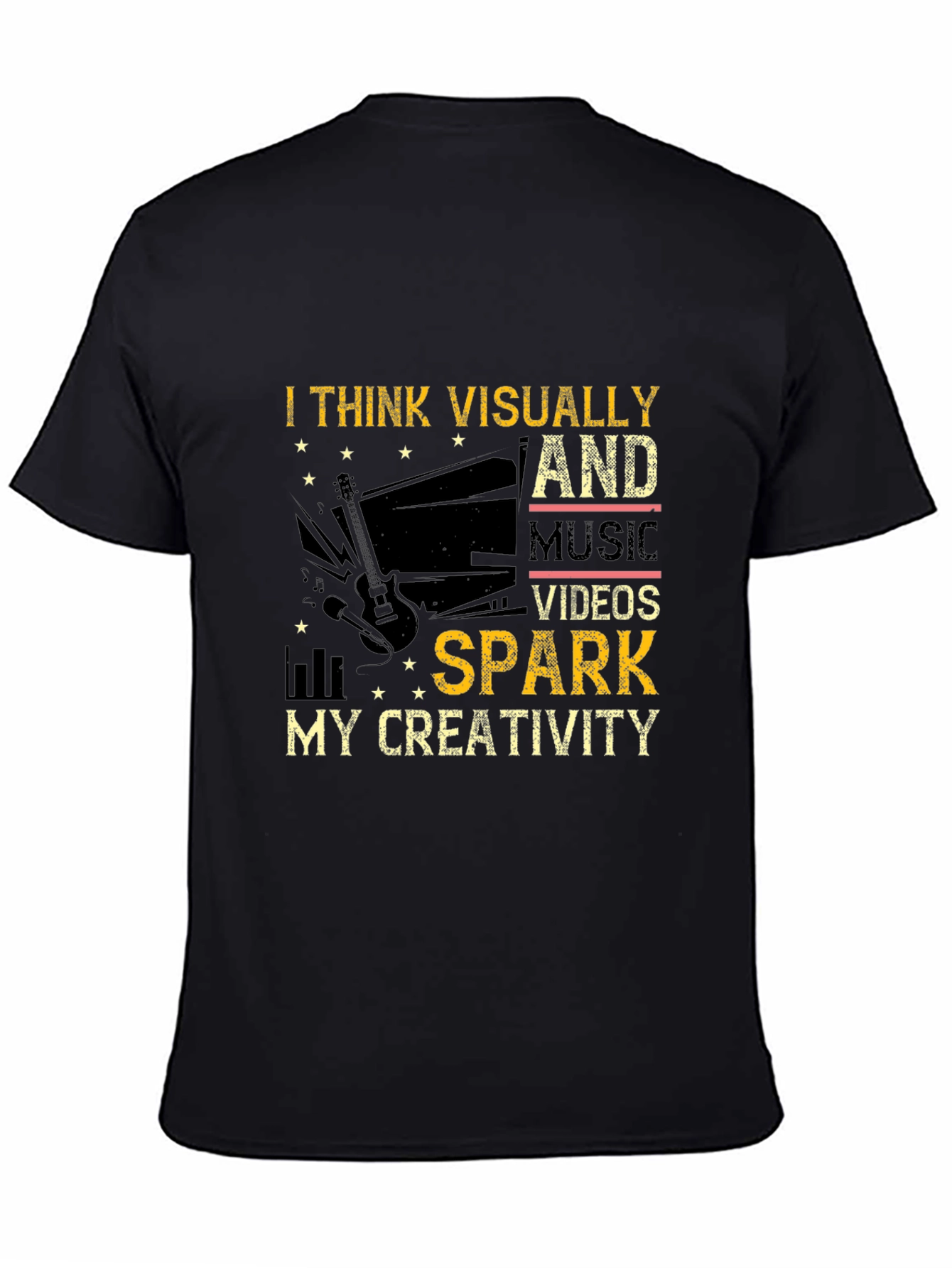 Visually Inspired Graphic T-Shirt