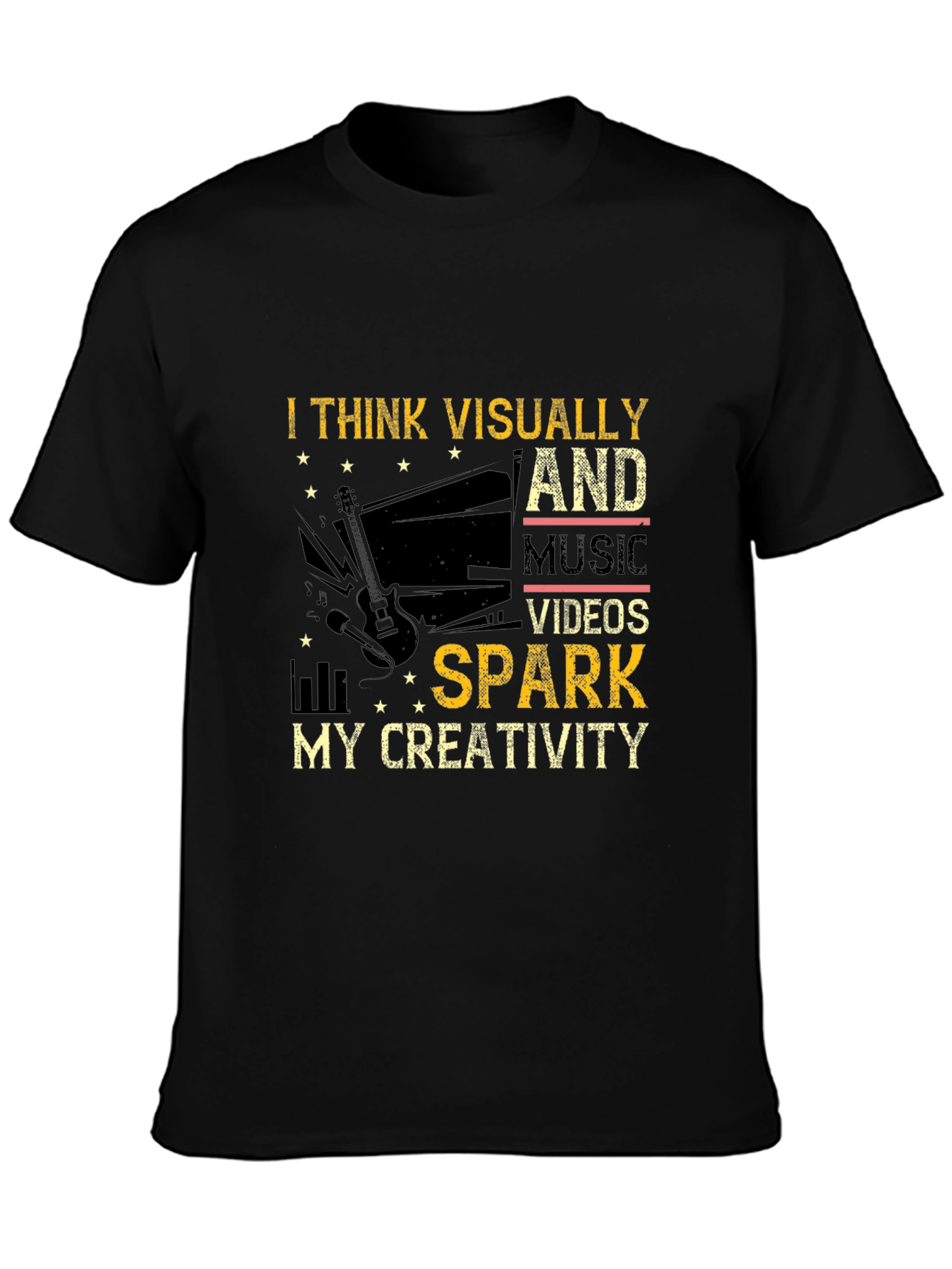 Visually Inspired Graphic T-Shirt