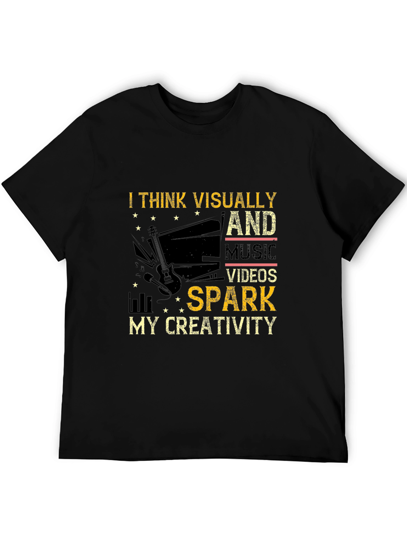 Visually Inspired Graphic T-Shirt