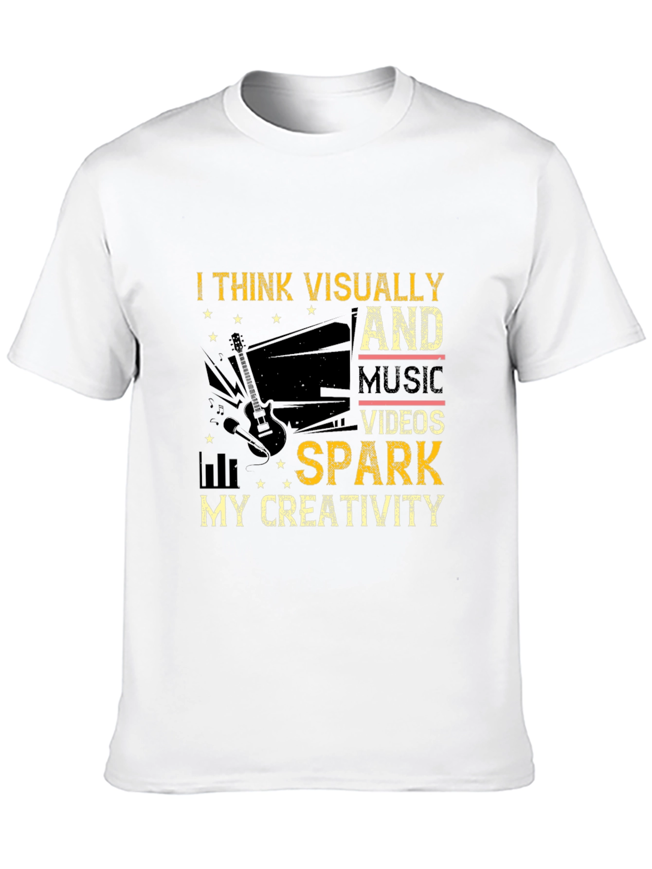 Visually Inspired Graphic T-Shirt