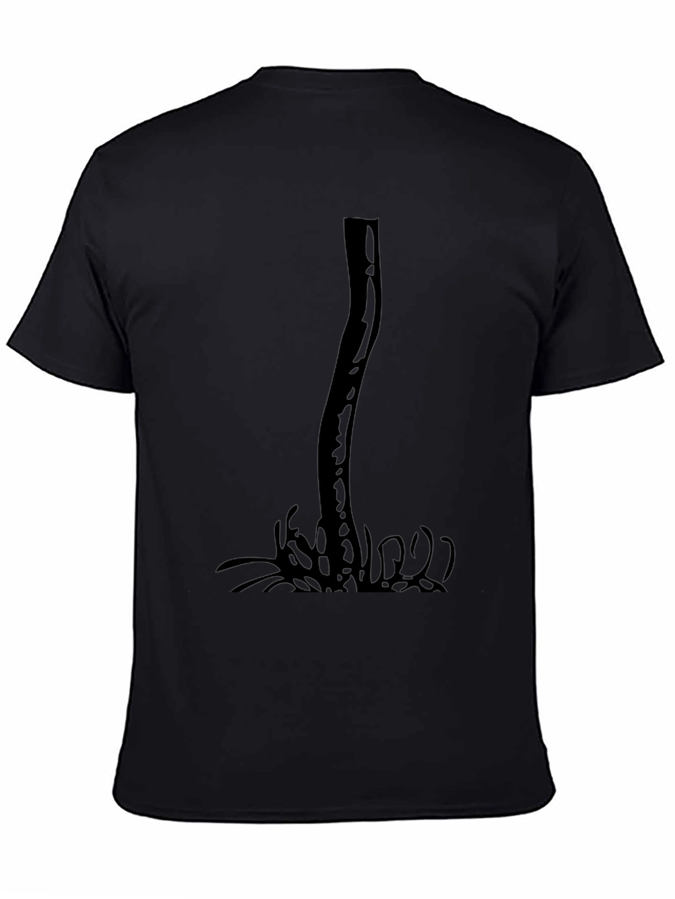 Black Tree Graphic Tee - Nature Inspired Style
