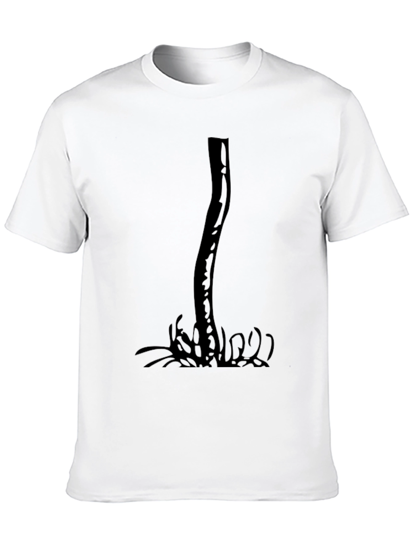 Black Tree Graphic Tee - Nature Inspired Style