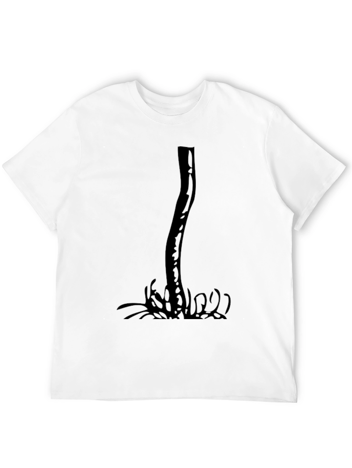 Black Tree Graphic Tee - Nature Inspired Style
