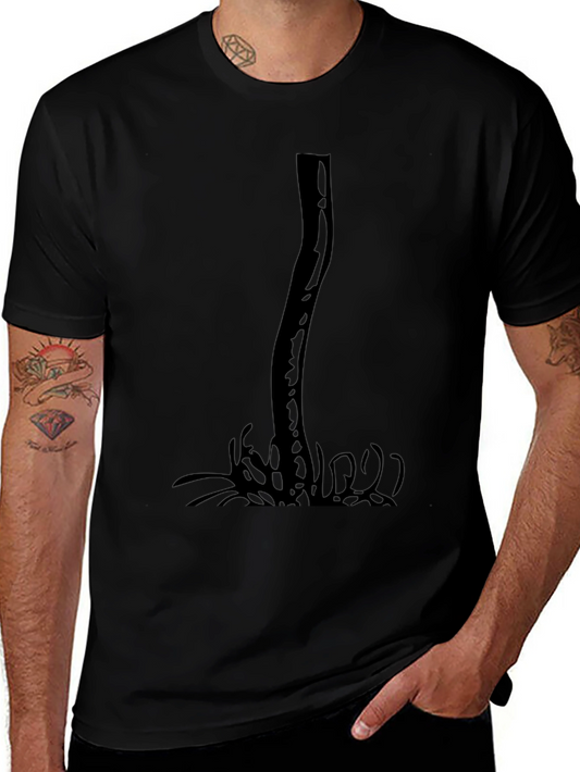Black Tree Graphic Tee - Nature Inspired Style
