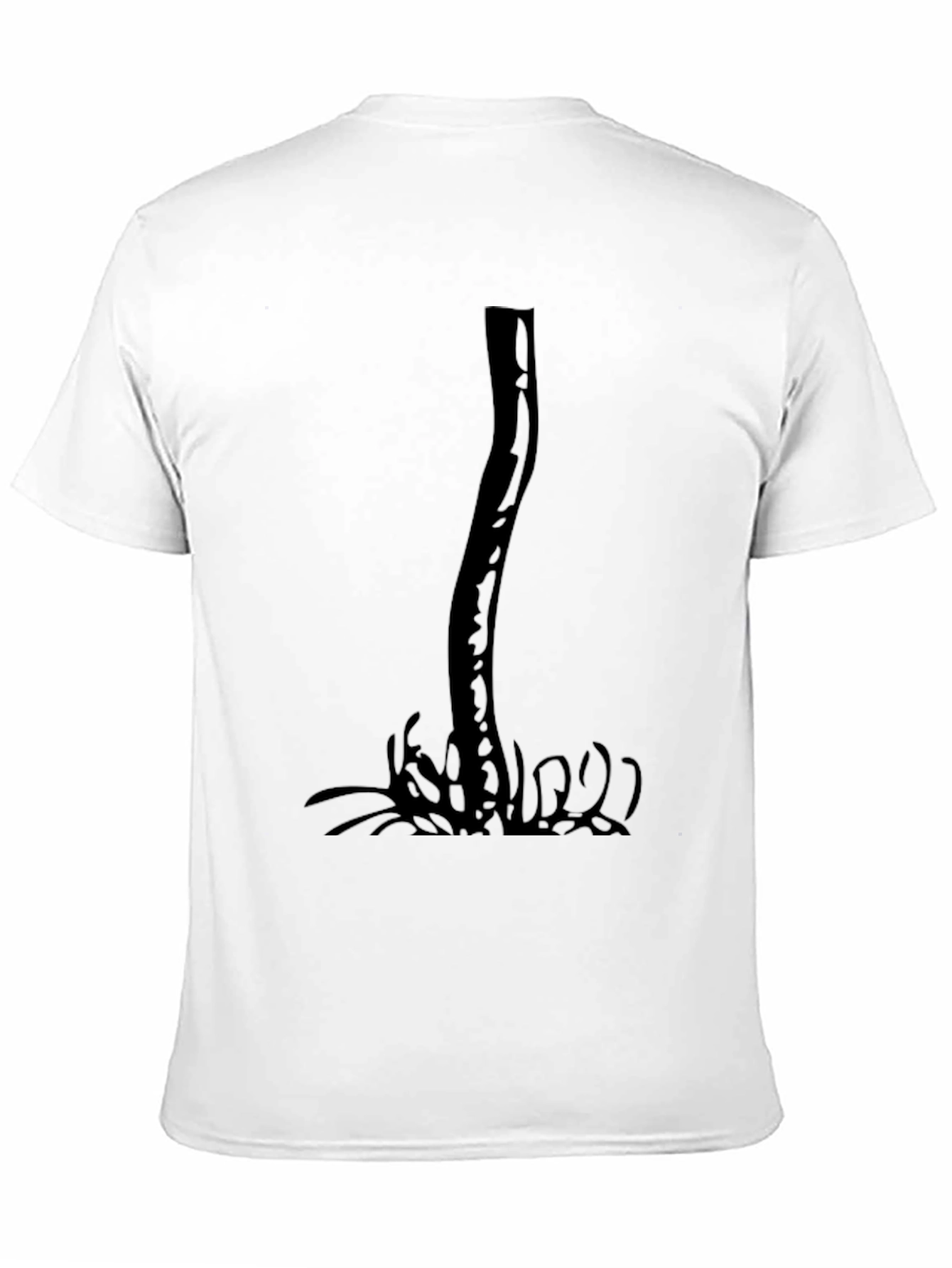 Black Tree Graphic Tee - Nature Inspired Style