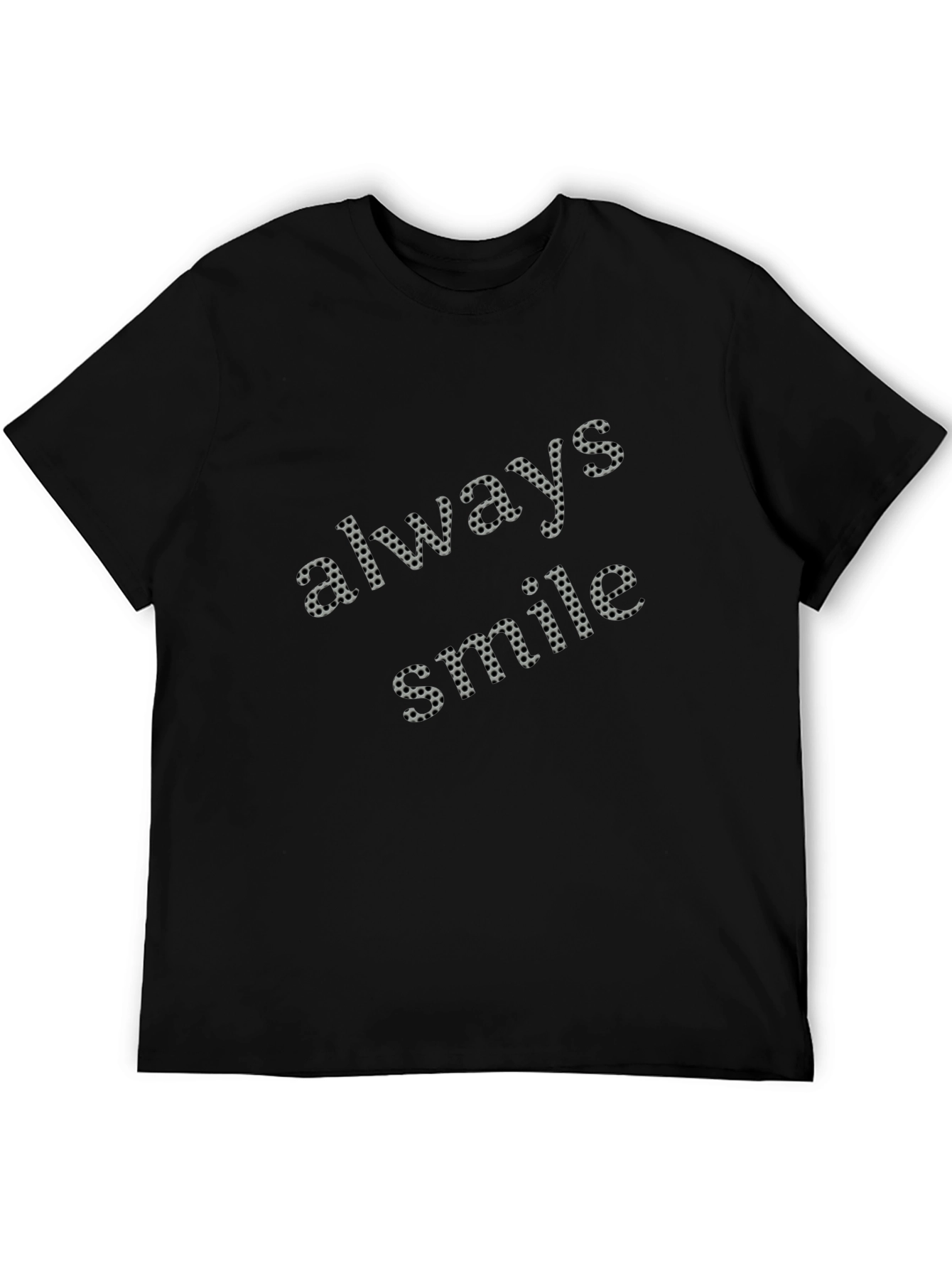 Always Smile Graphic Tee - Stylish Casual Wear