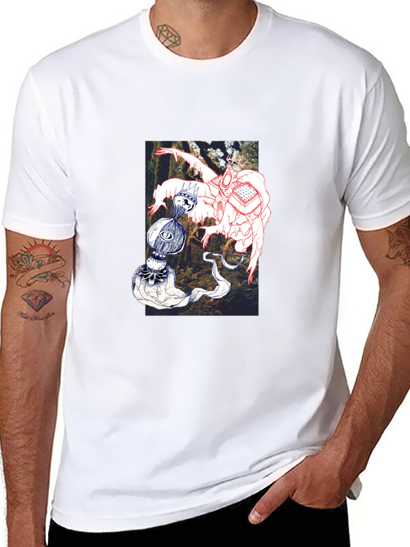 Surreal Art Graphic Tee