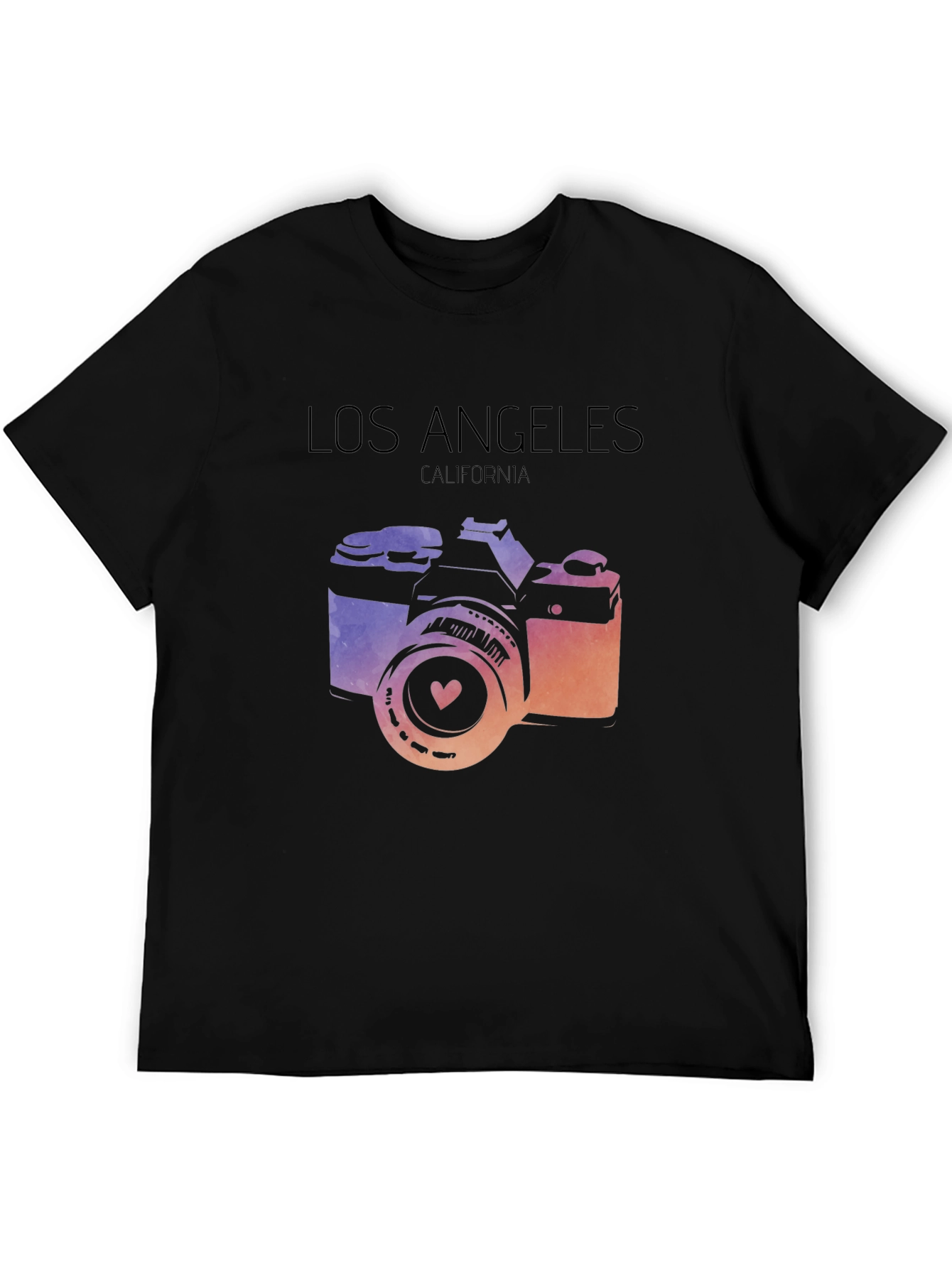 Los Angeles Camera Graphic Tee