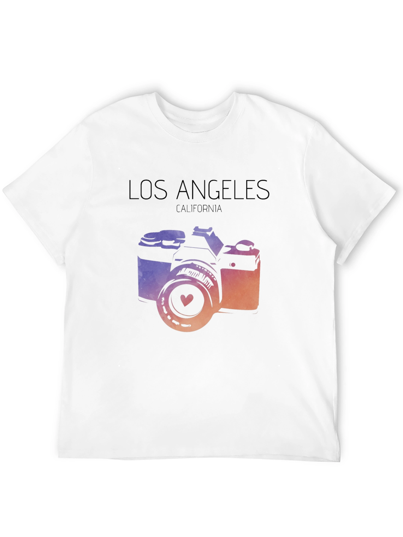 Los Angeles Camera Graphic Tee