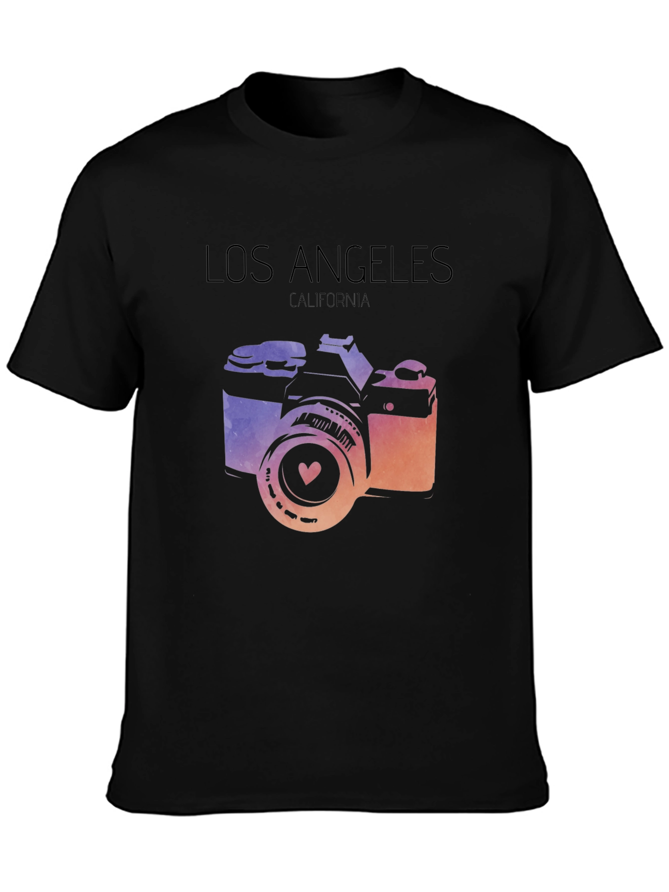 Los Angeles Camera Graphic Tee