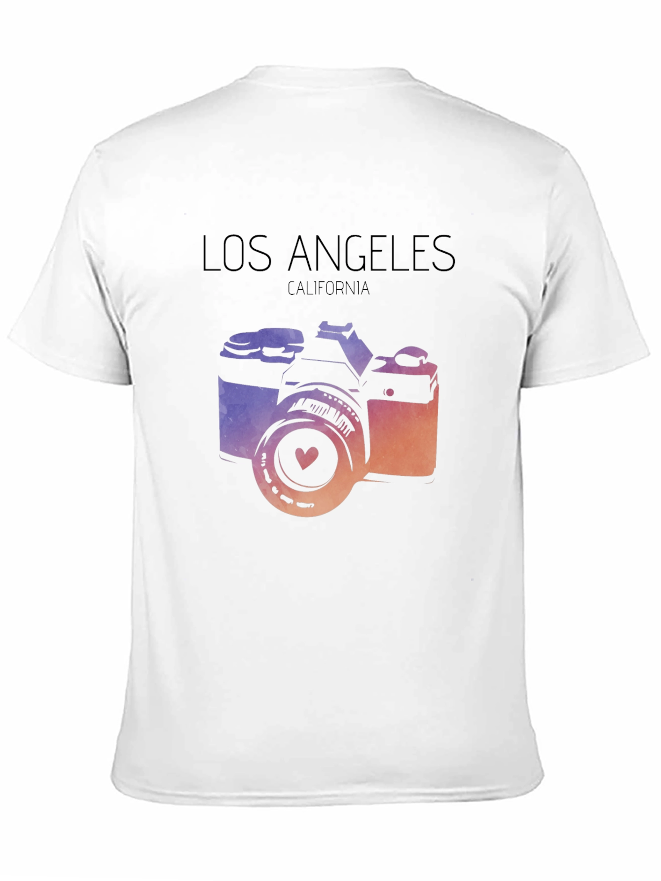 Los Angeles Camera Graphic Tee