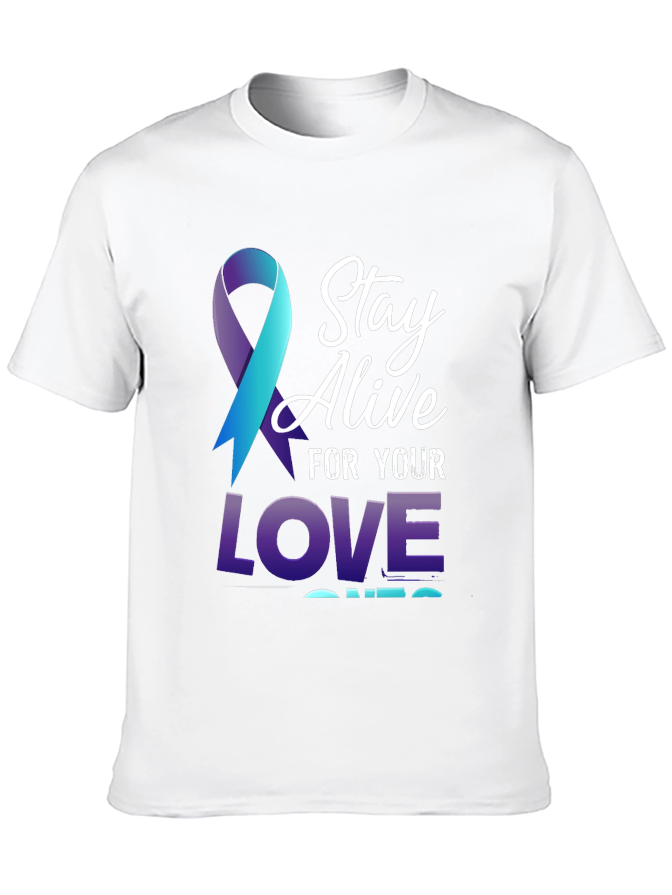 Stay Alive T-Shirt - Mental Health Awareness Tee