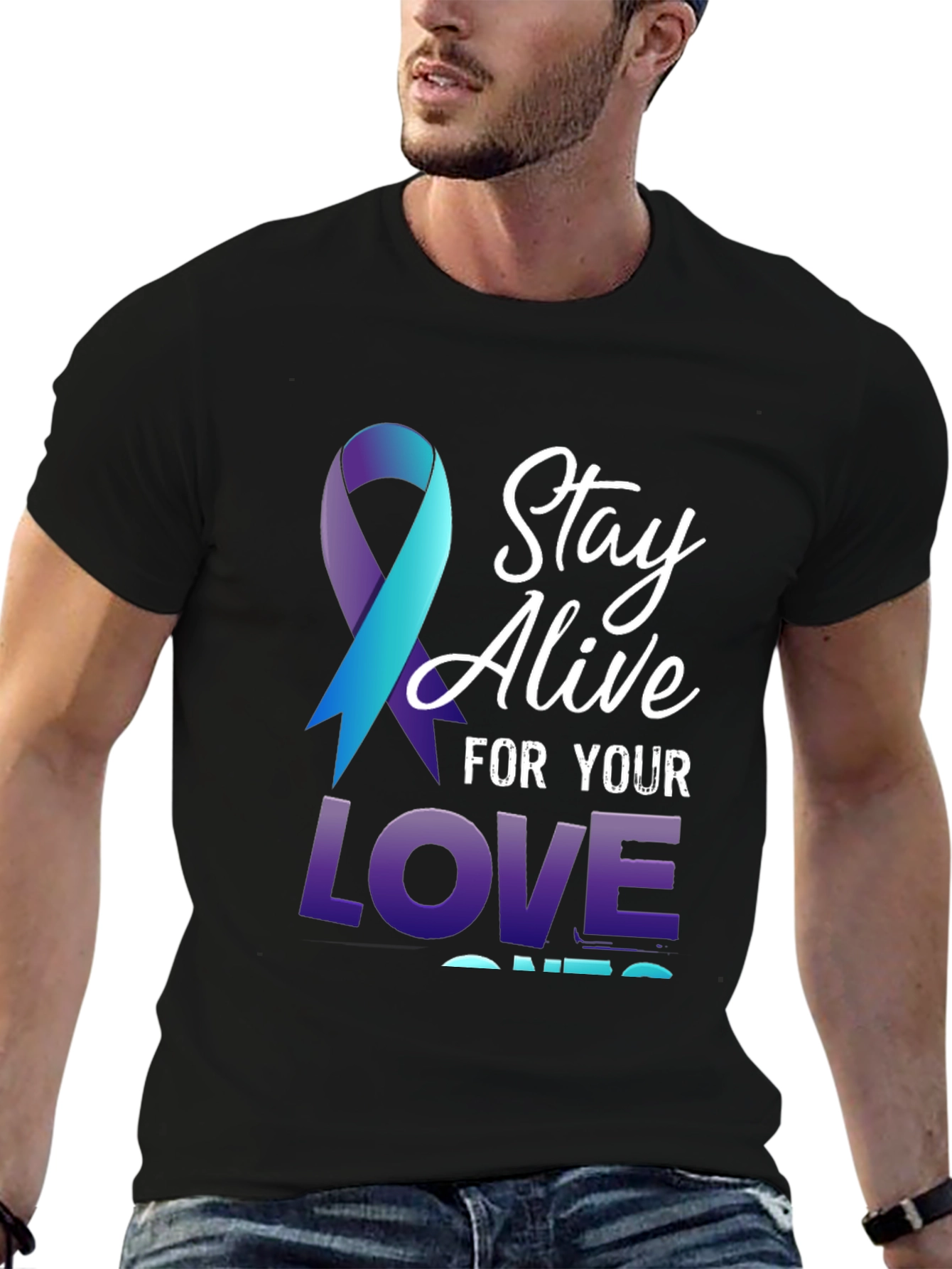 Stay Alive T-Shirt - Mental Health Awareness Tee