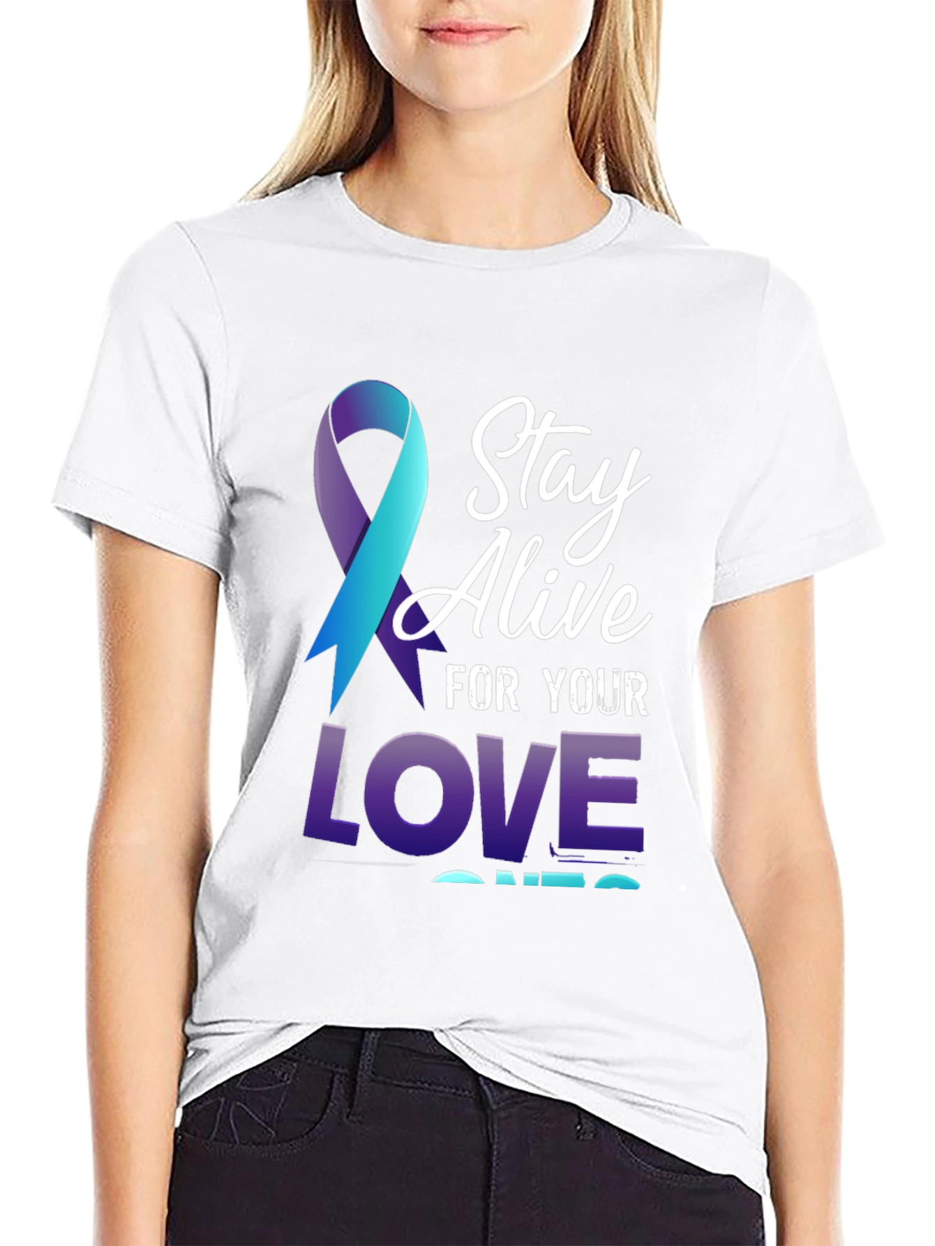 Stay Alive T-Shirt - Mental Health Awareness Tee
