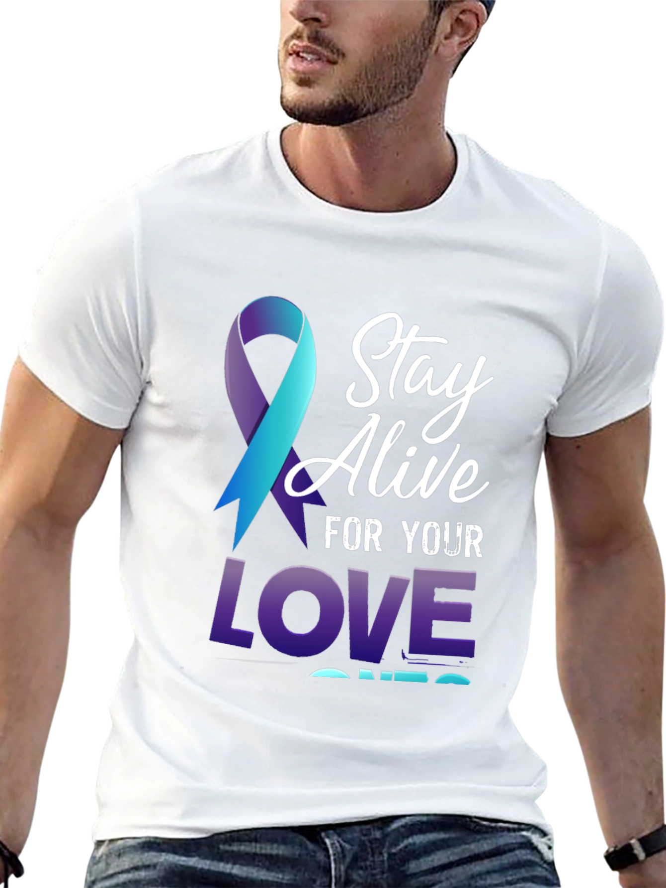 Stay Alive T-Shirt - Mental Health Awareness Tee