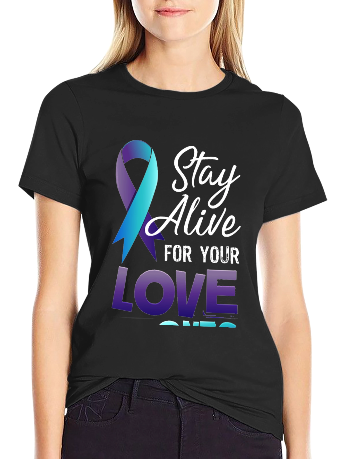 Stay Alive T-Shirt - Mental Health Awareness Tee