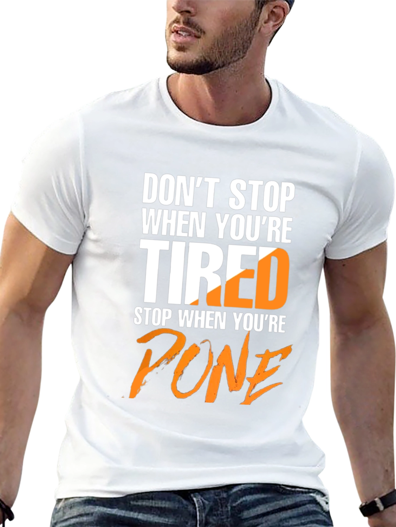 Motivational Done Graphic T-Shirt