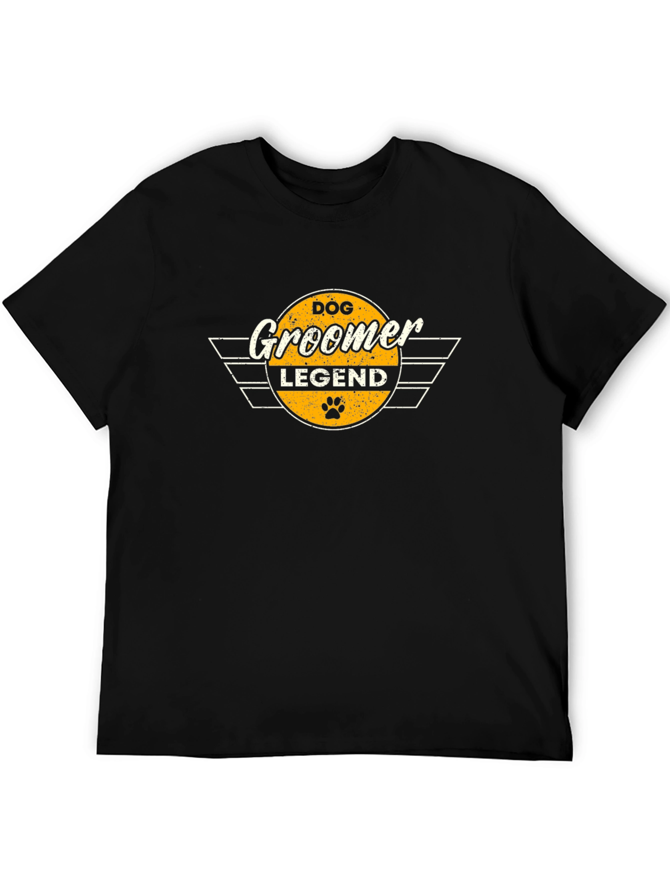 Dog Groomer Legend Black T-Shirt