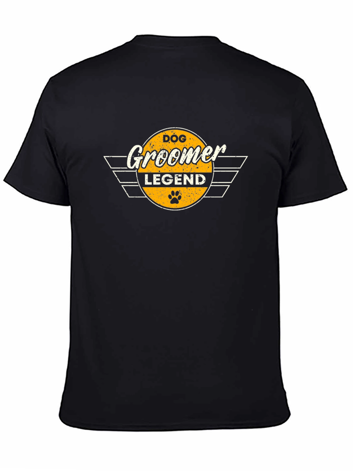 Dog Groomer Legend Black T-Shirt