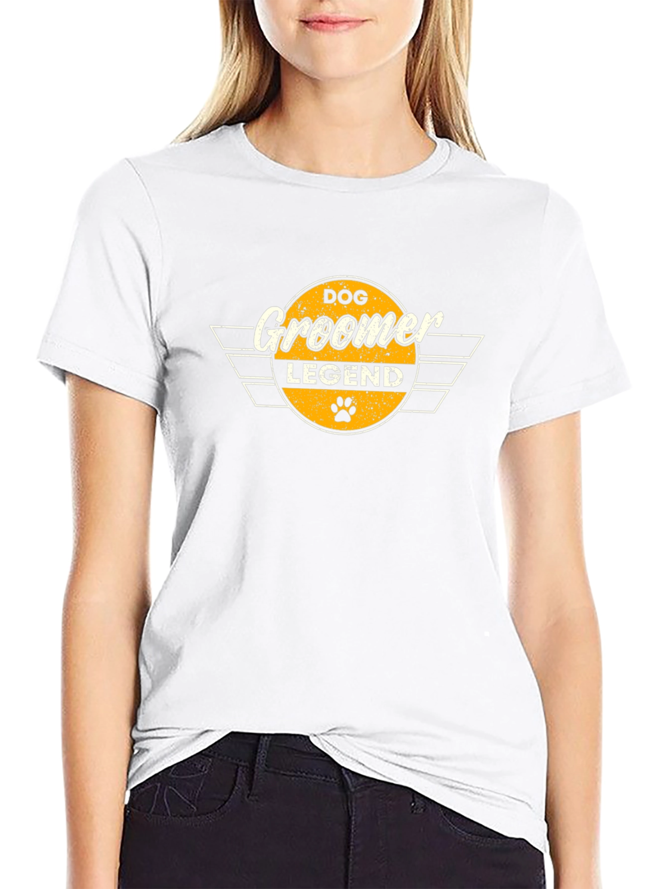 Dog Groomer Legend Black T-Shirt