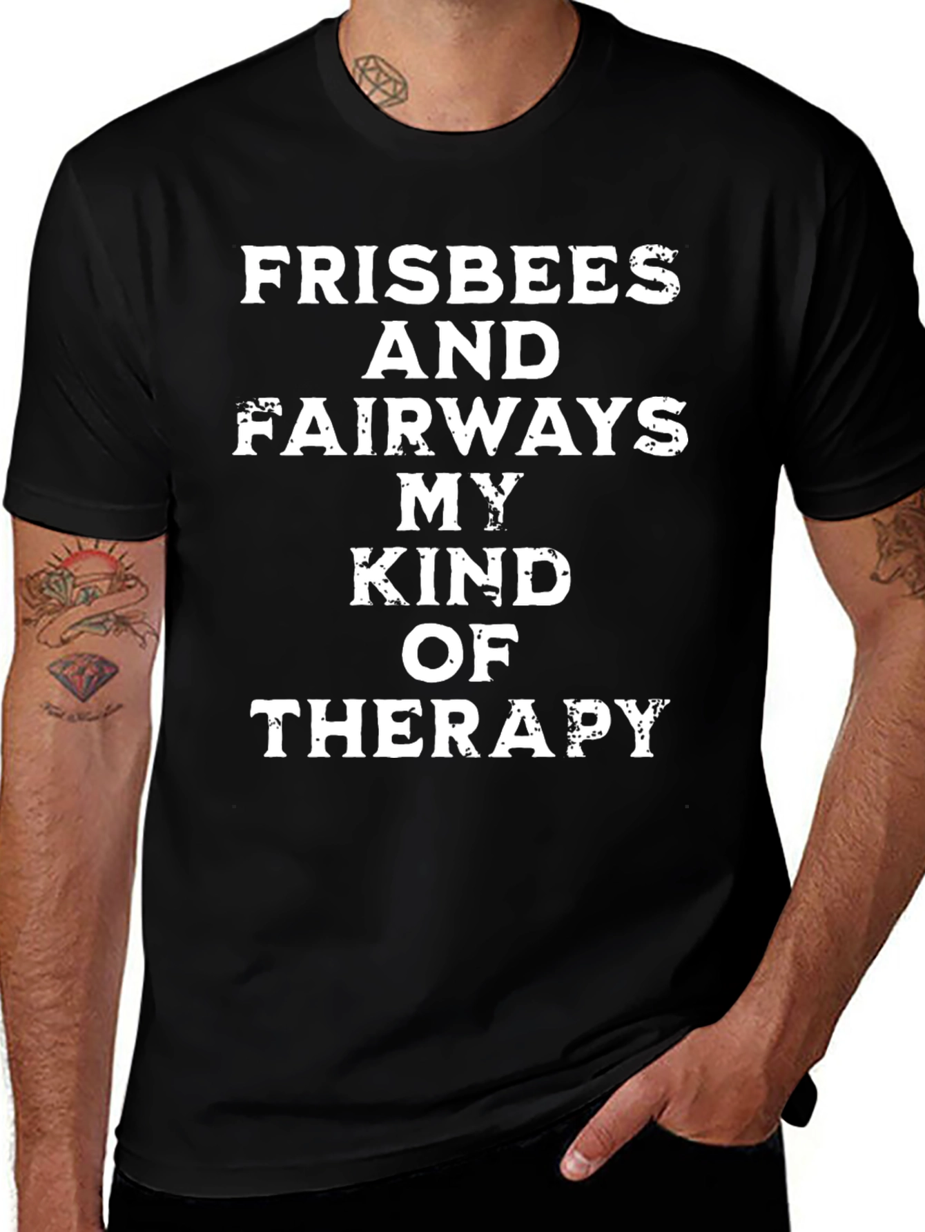 Frisbee & Fairway Therapy Graphic Tee