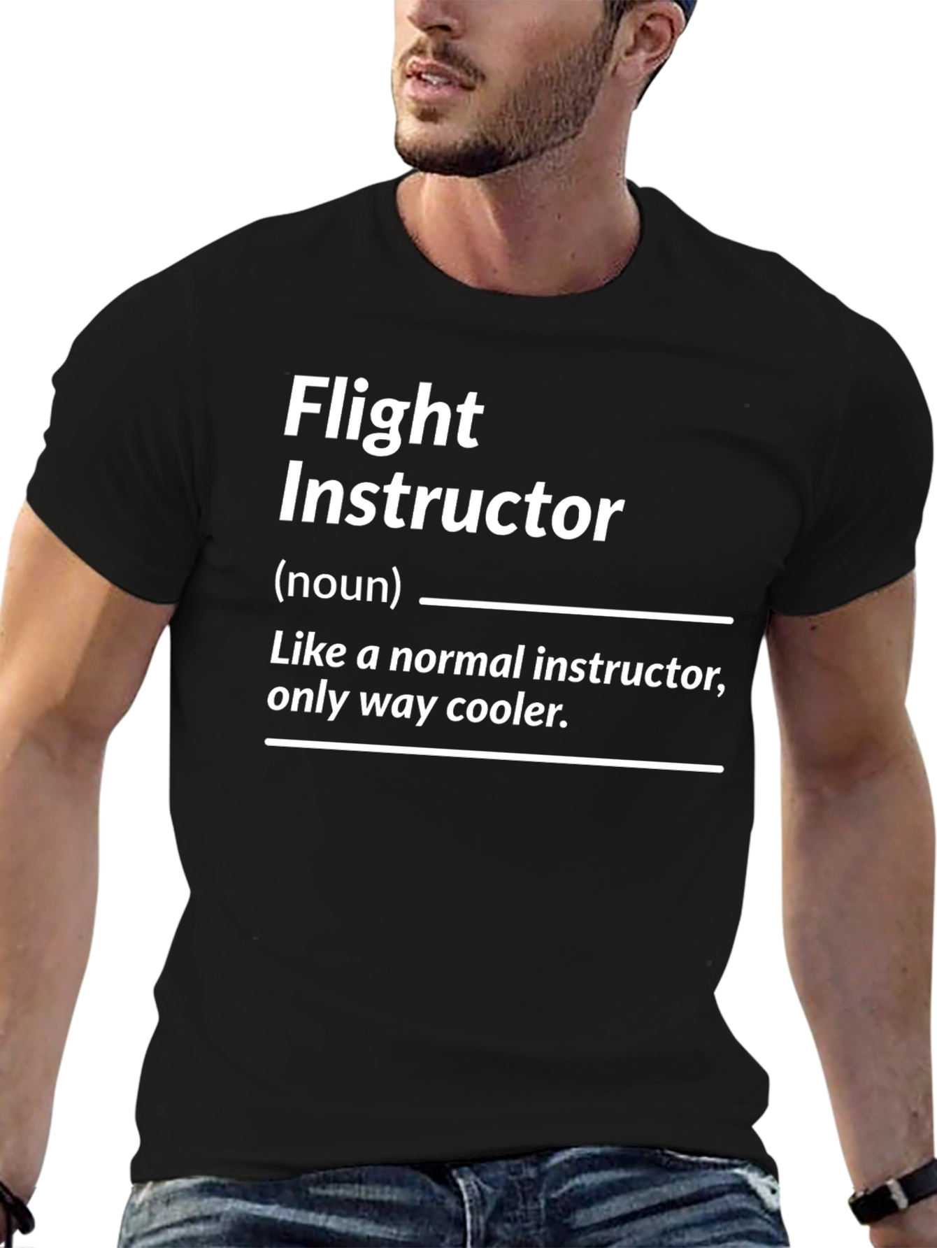 Flight Instructor Definition Graphic Tee
