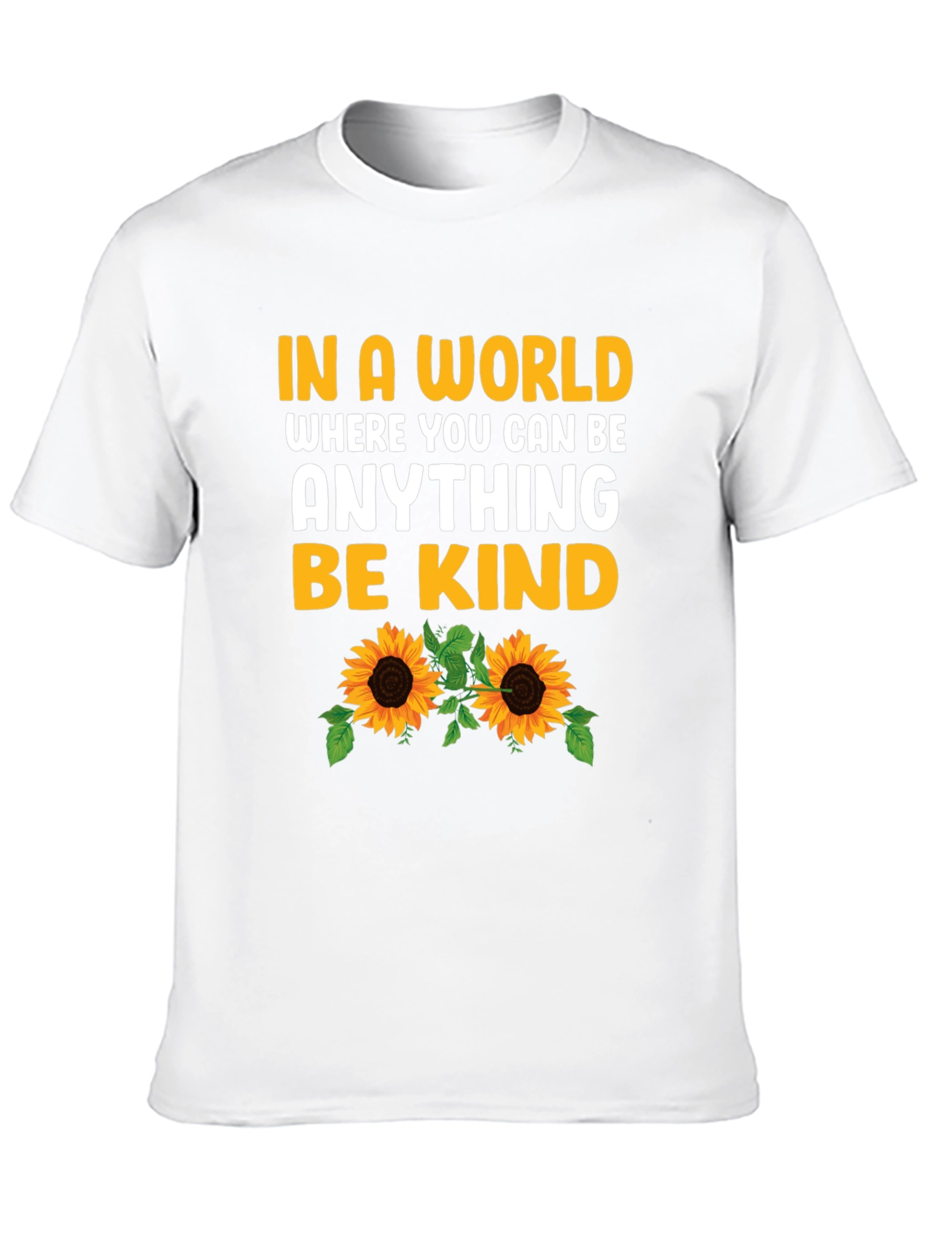 Be Kind Sunflower Graphic Tee