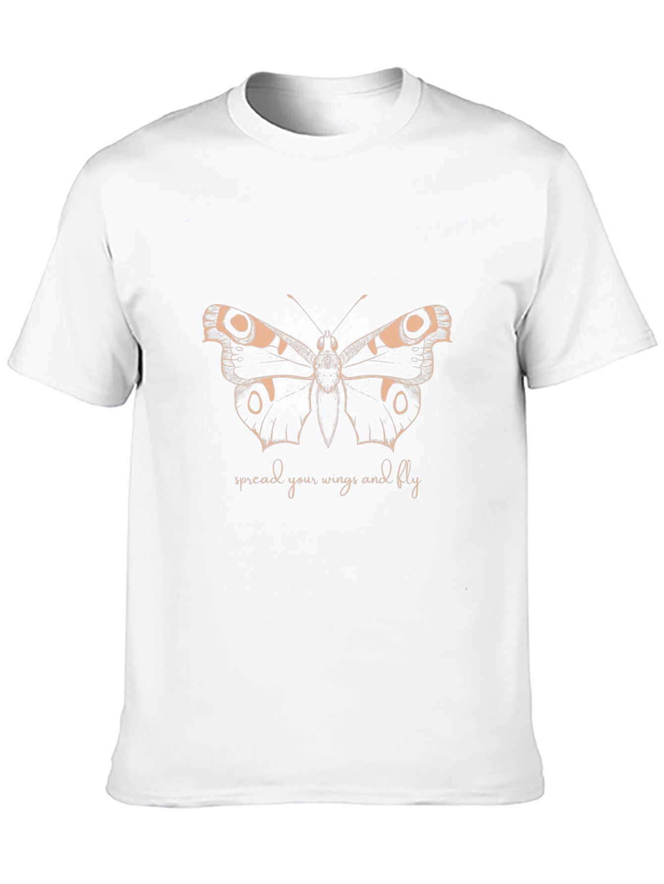 Butterfly Graphic Tee - Spread Your Wings
