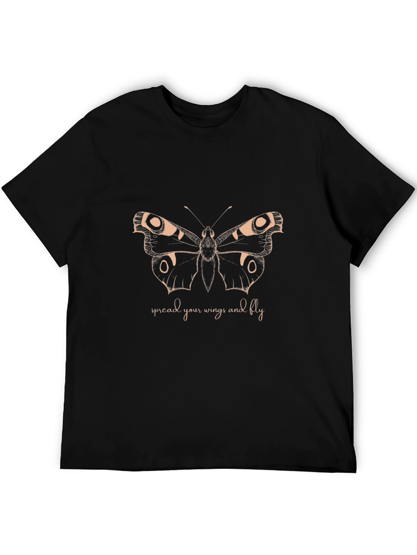 Butterfly Graphic Tee - Spread Your Wings