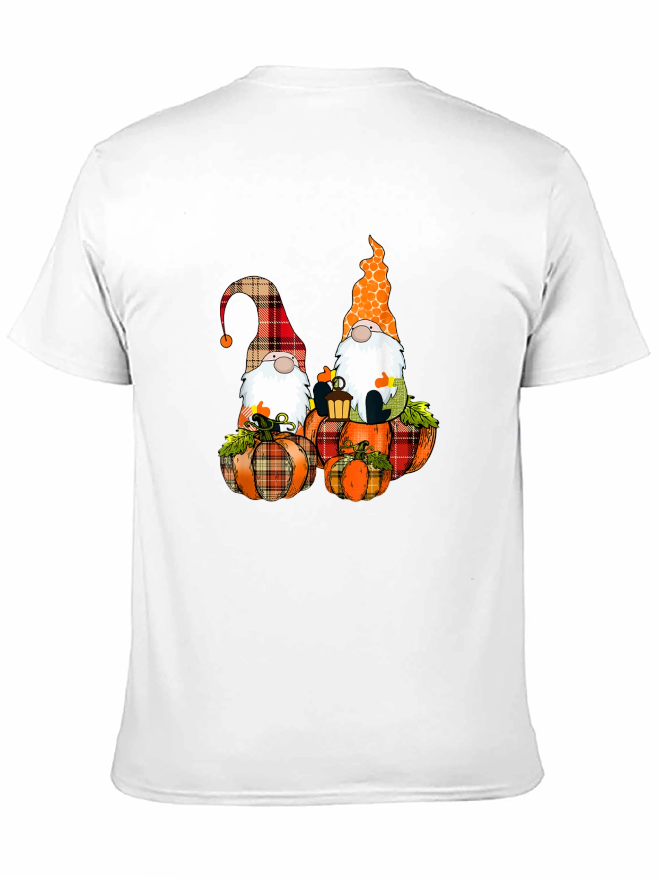 Fall Gnomes on Pumpkins Graphic Tee