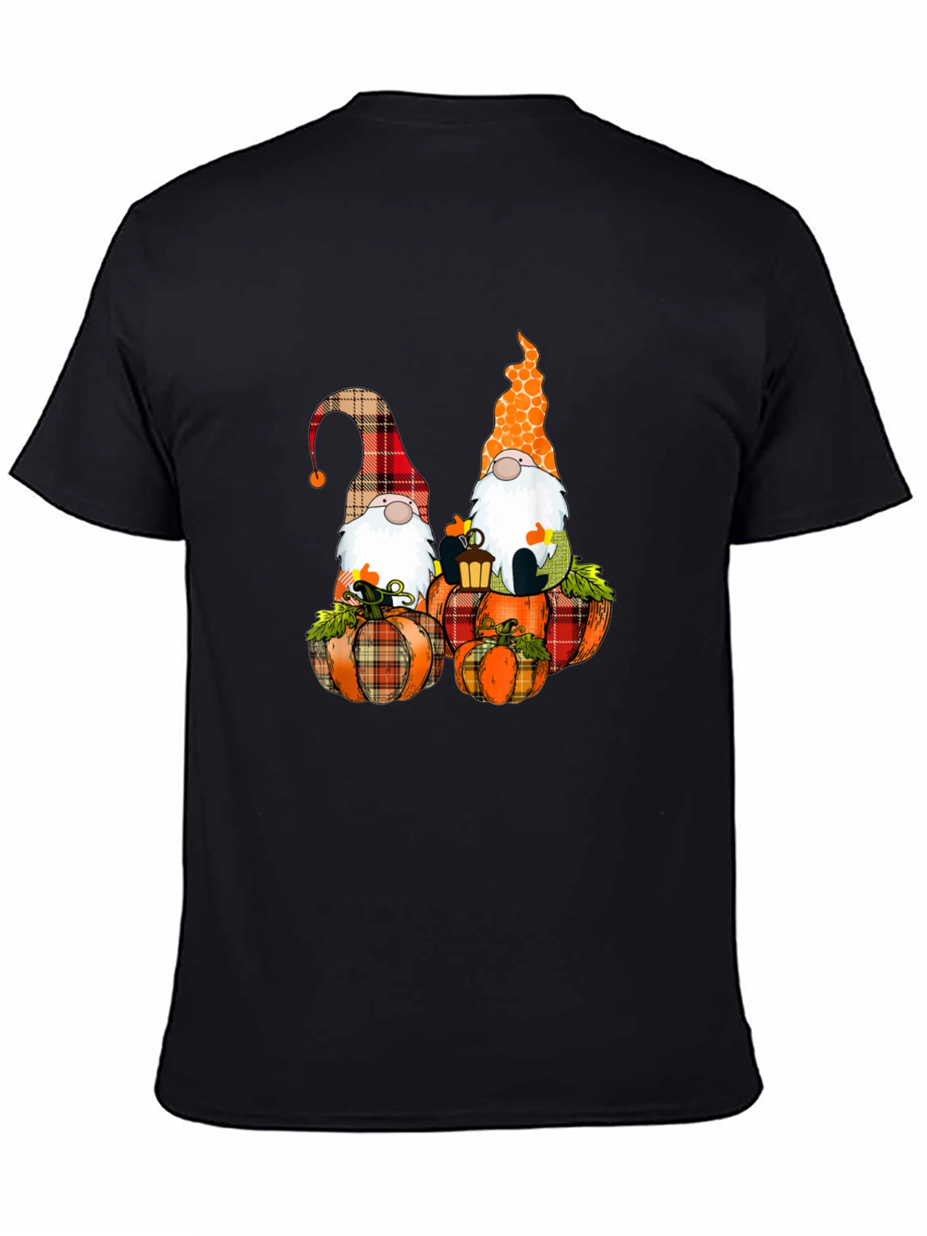Fall Gnomes on Pumpkins Graphic Tee