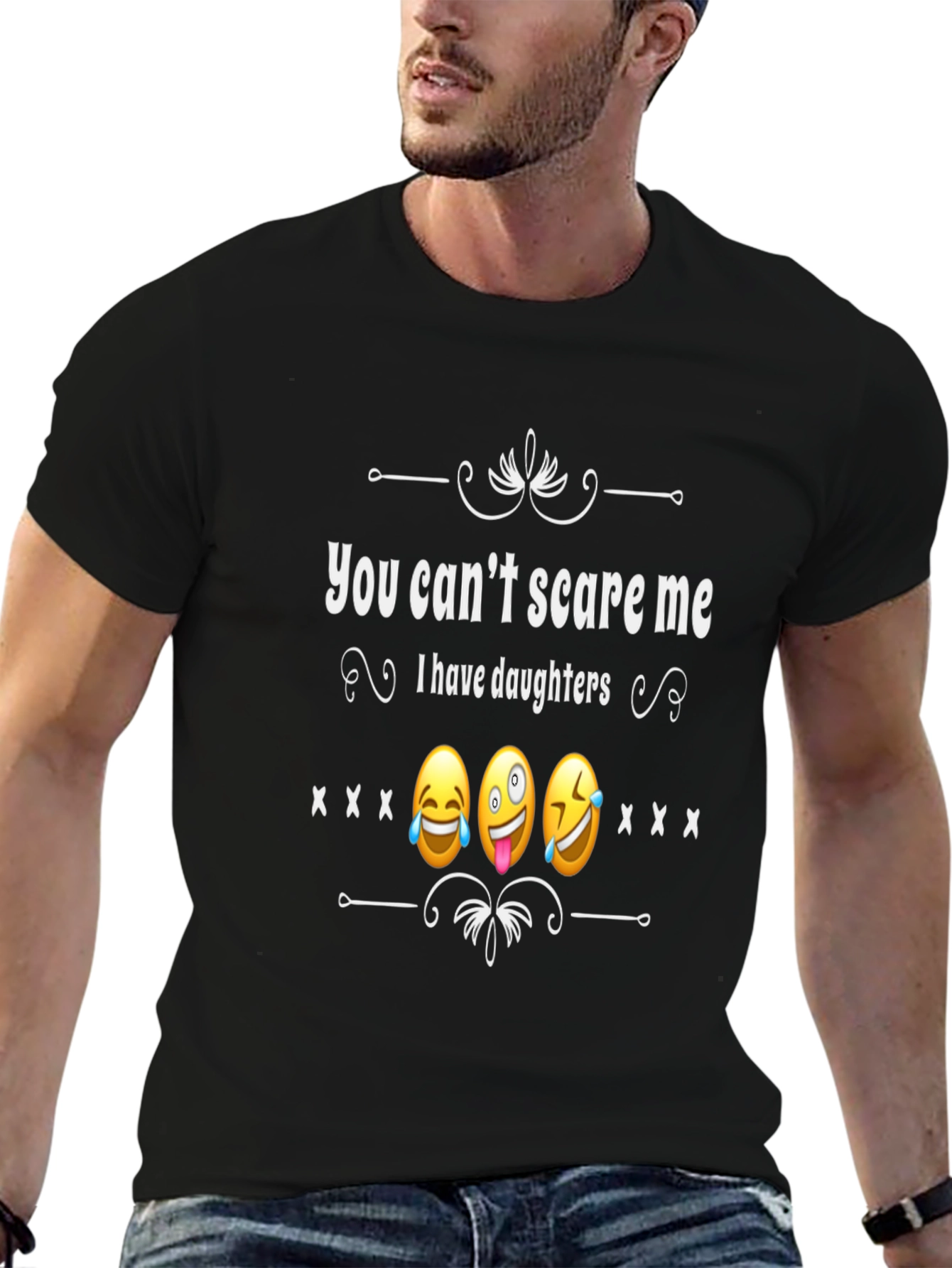Funny I Have Daughters Graphic Tee - Dad Gift