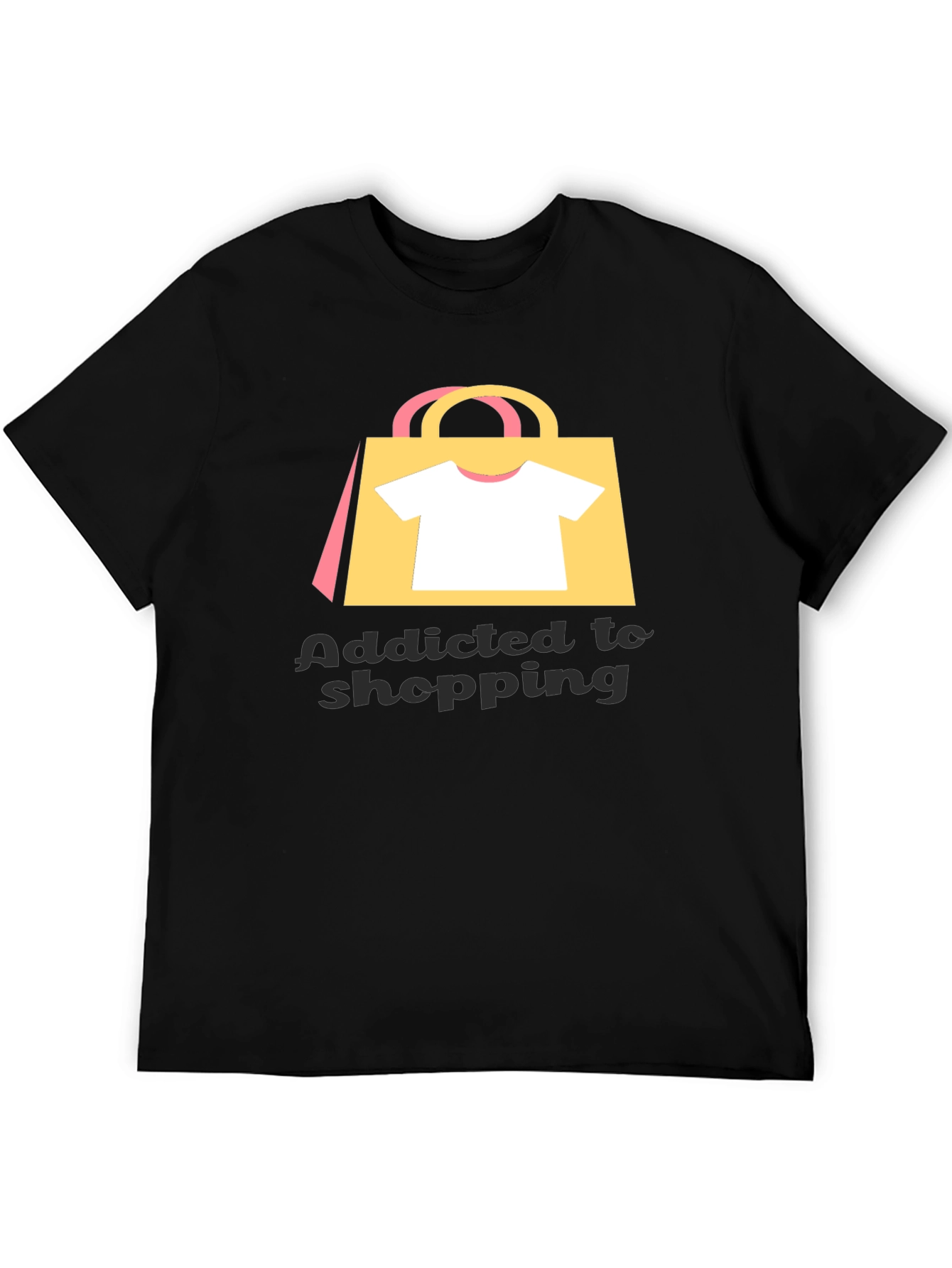 Addicted to Shopping Graphic Tee