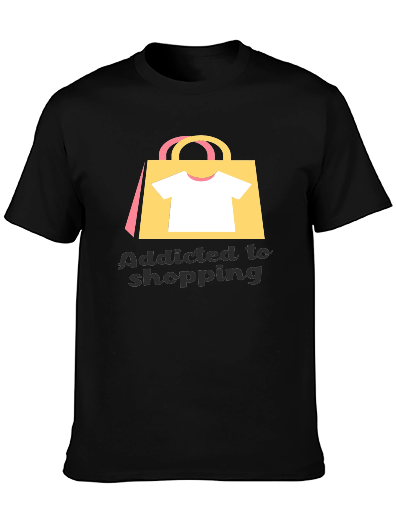 Addicted to Shopping Graphic Tee