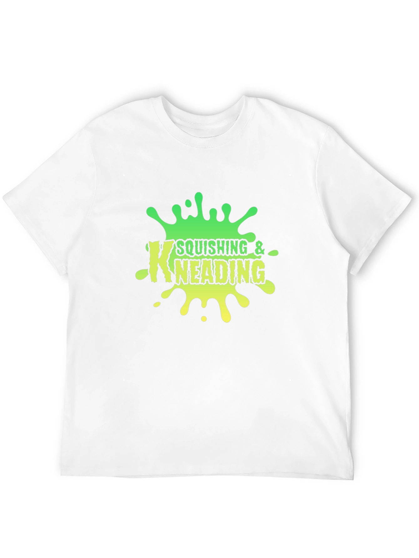 Squishing & Kneading Black Graphic Tee