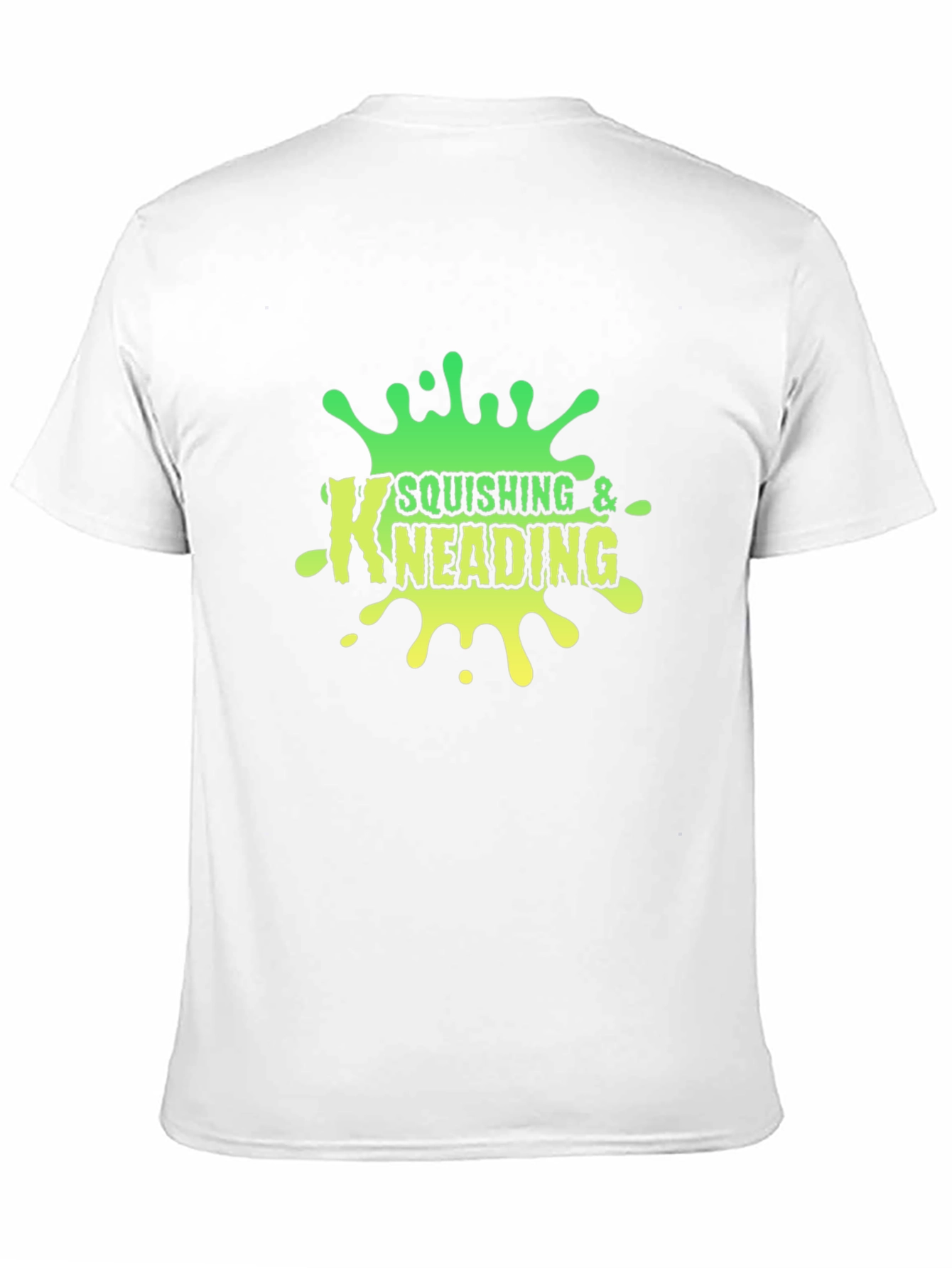 Squishing & Kneading Black Graphic Tee