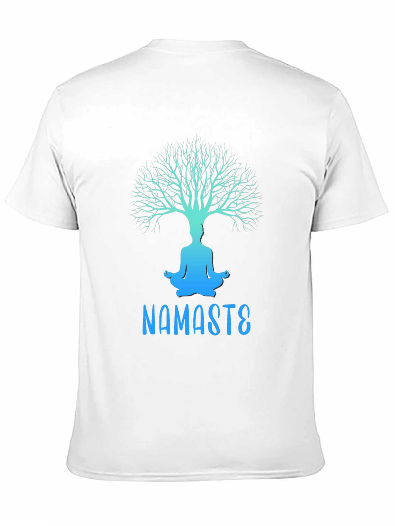 Namaste Yoga Tree Graphic Tee - Relaxed Fit