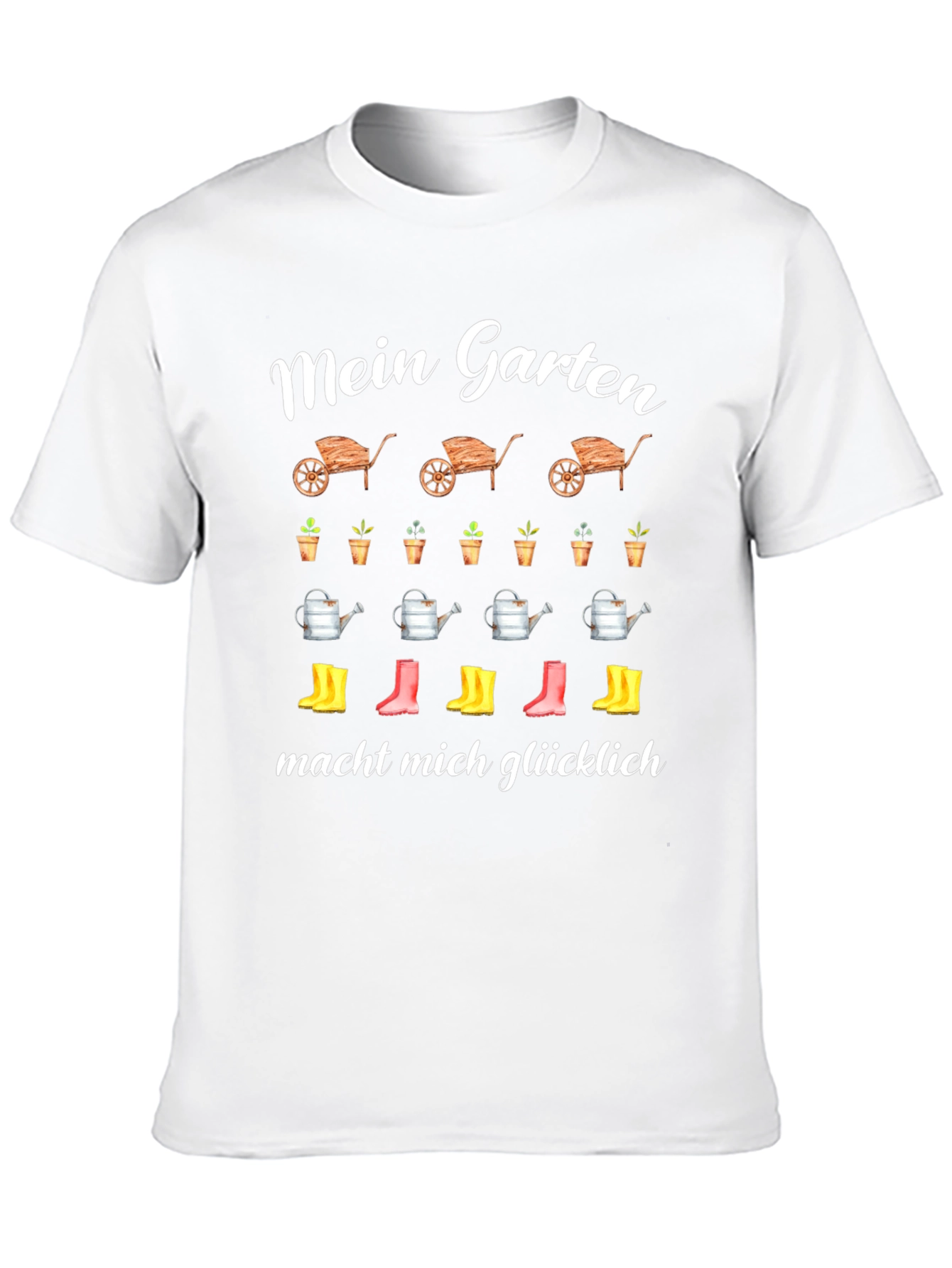 Mein Garten Makes Me Happy T-Shirt