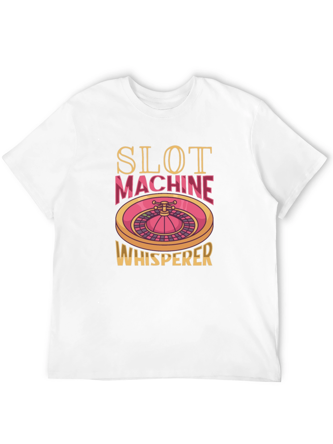 Slot Machine Whisperer Graphic Tee - Casino Luck