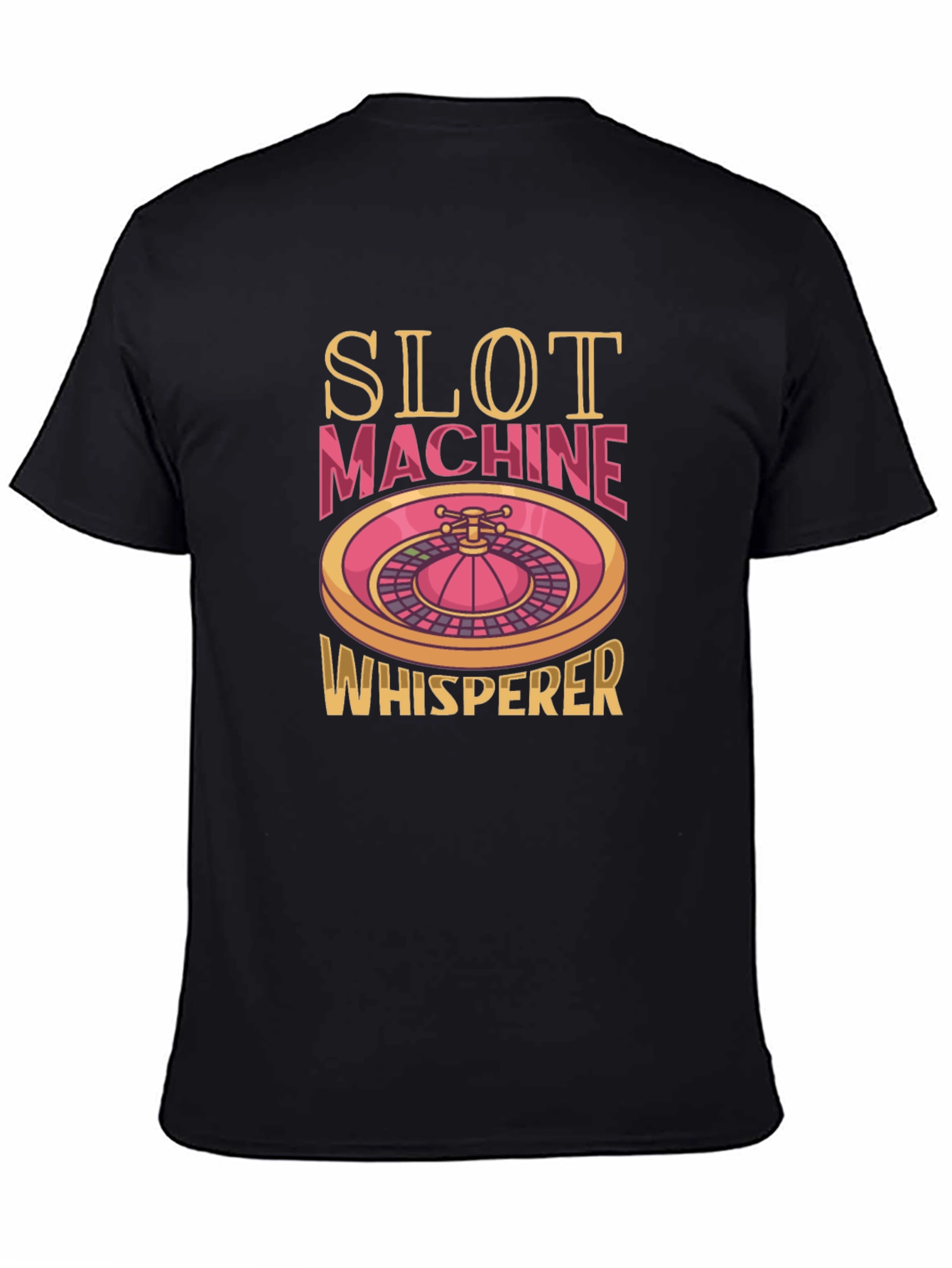 Slot Machine Whisperer Graphic Tee - Casino Luck