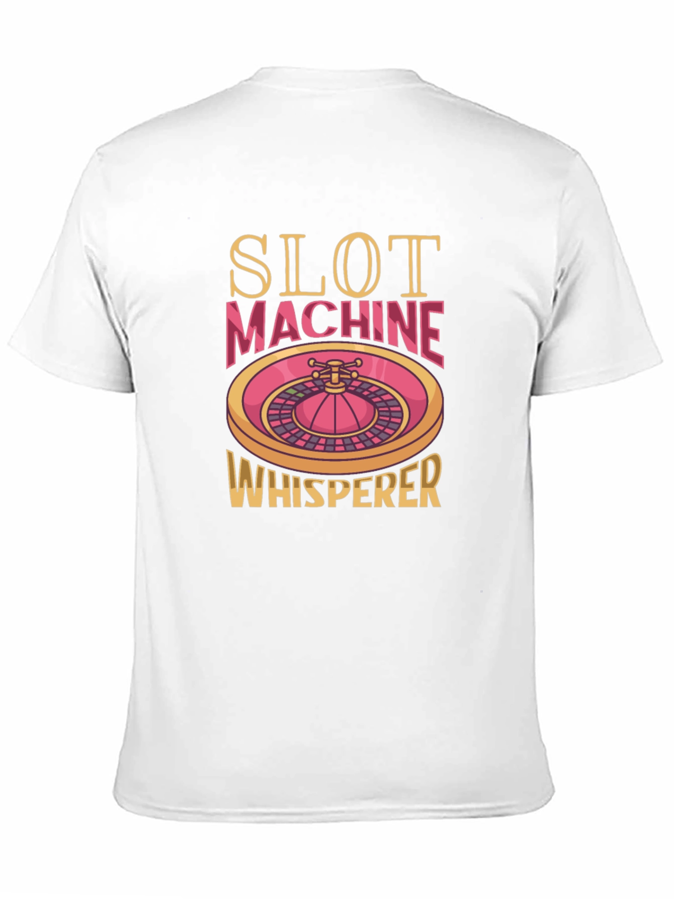 Slot Machine Whisperer Graphic Tee - Casino Luck