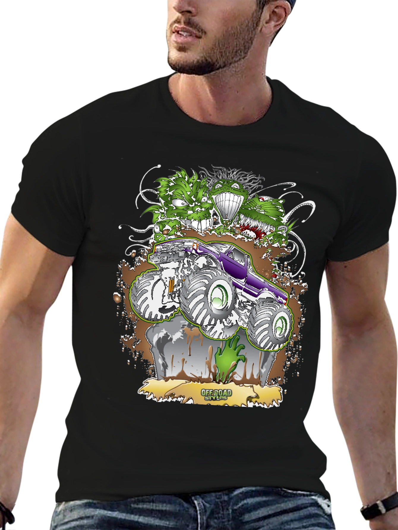 Off Road Styles Monster Truck T-Shirt
