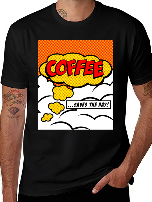 Coffee Saves The Day Graphic Tee