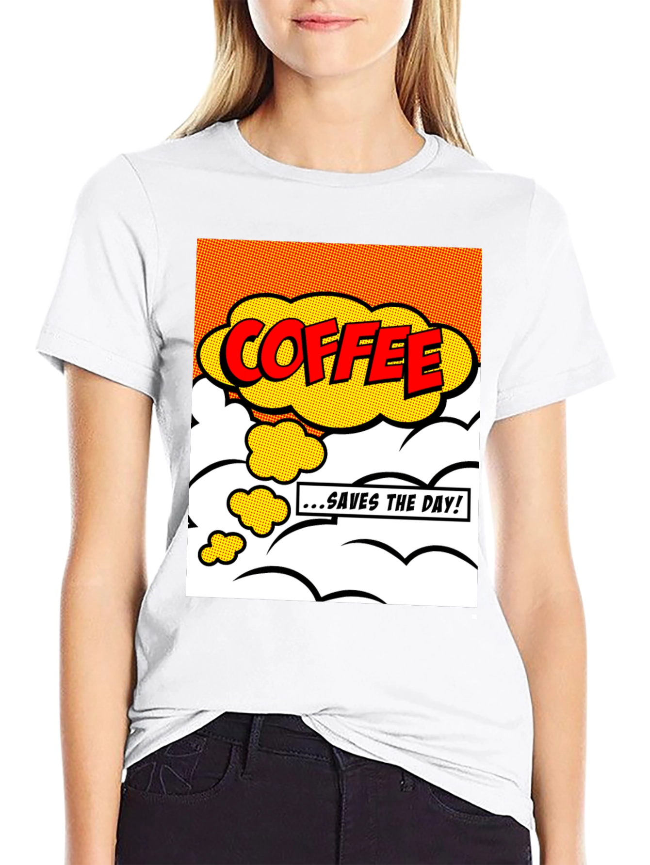 Coffee Saves The Day Graphic Tee