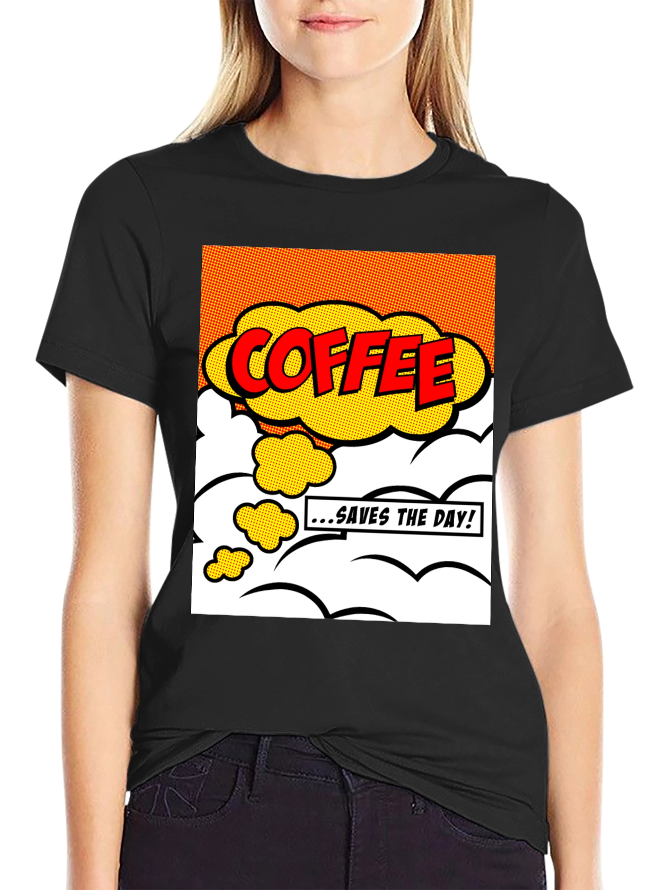 Coffee Saves The Day Graphic Tee