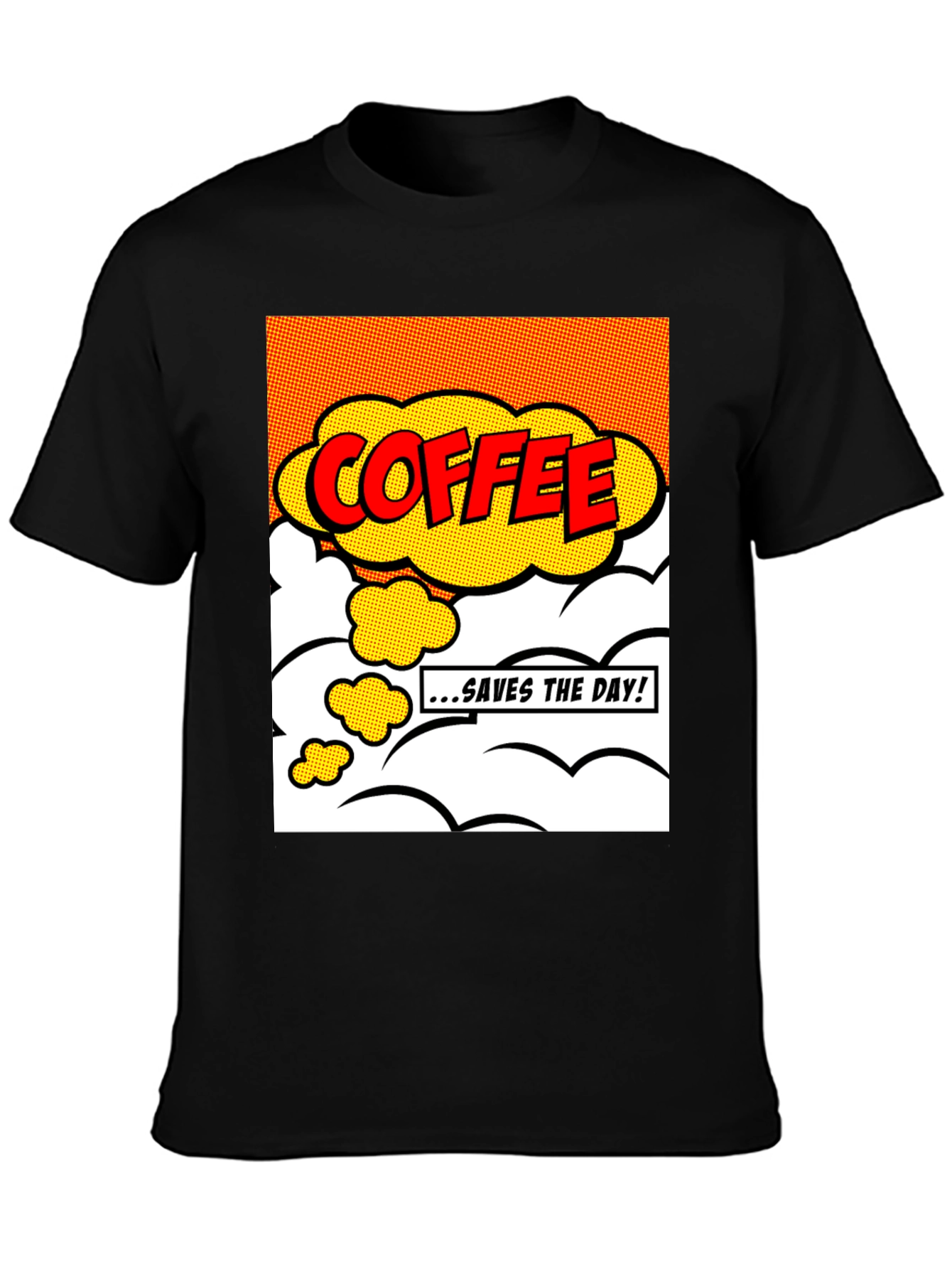 Coffee Saves The Day Graphic Tee